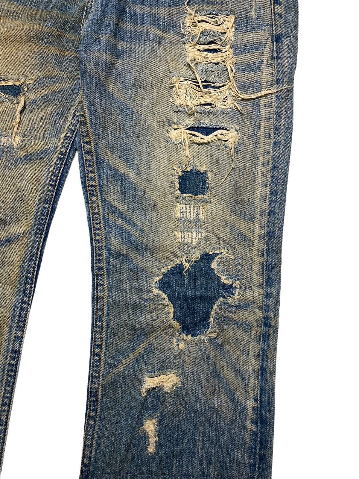 Beauty Beast 2000s Jackrose - Mud Wash Crash Denim Size US 31 - 6 Thumbnail