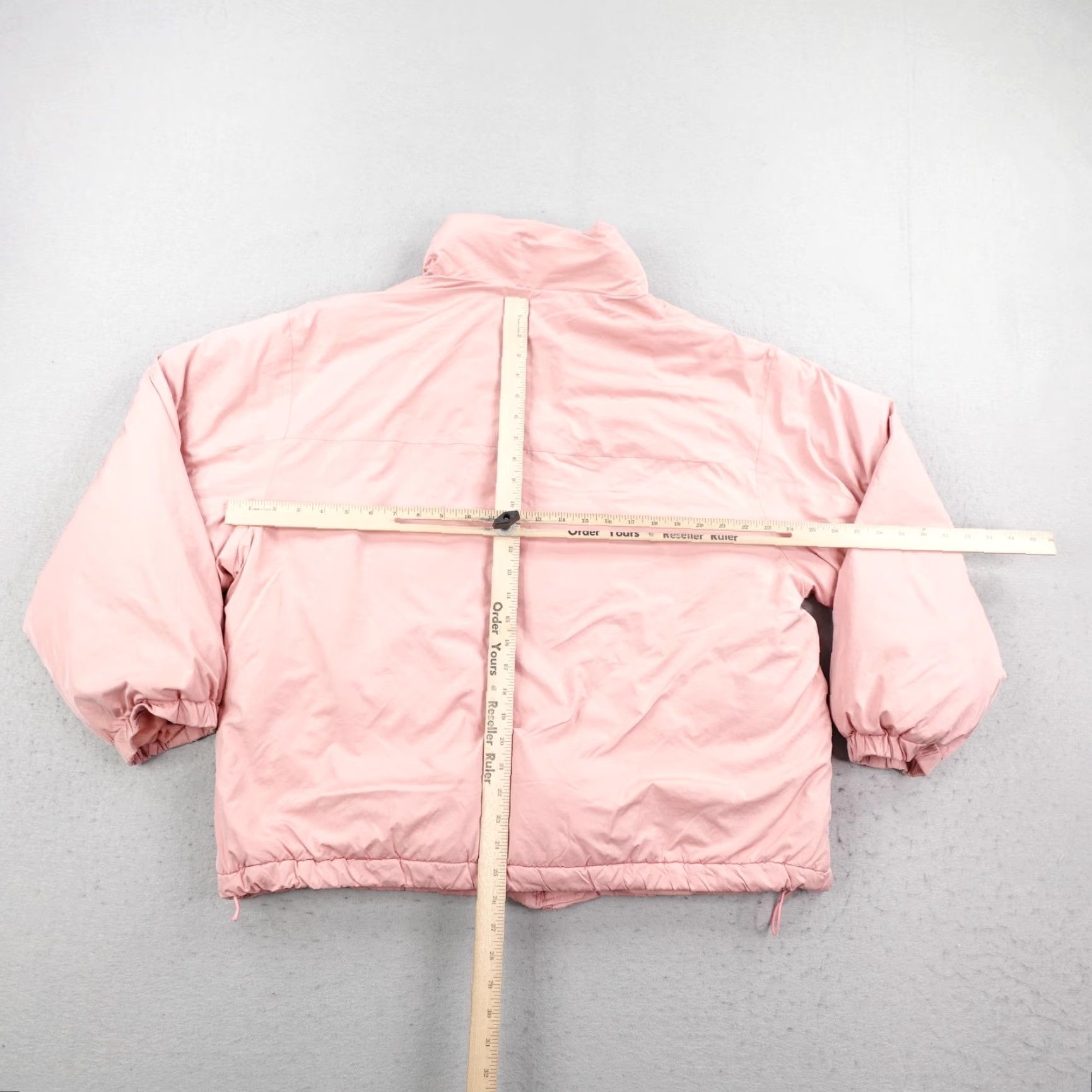 Free People We The Free Jacket Large Pink Doe Duvet Bomber Quilted Puffer Coat Free People Size L / US 10 / IT 46 - 6 Thumbnail