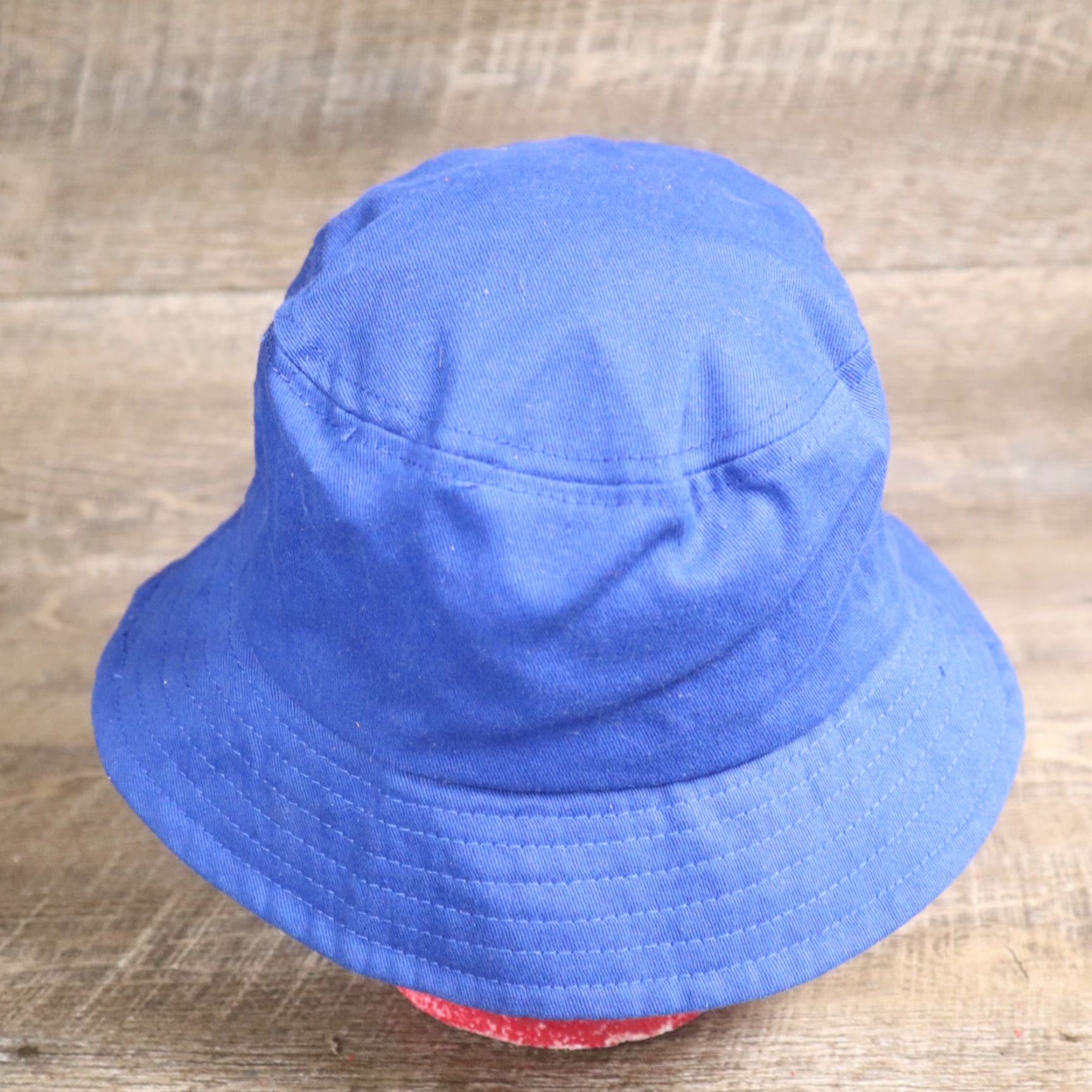 Vintage VIRGINIA BEACH 1906 VA Blue Sail Boat Fishing Outdoors Bucket Hat Cap Adult One Size Shirt Hat Men Blues 1906 Virginia Beach Logo Size ONE SIZE - 4 Thumbnail