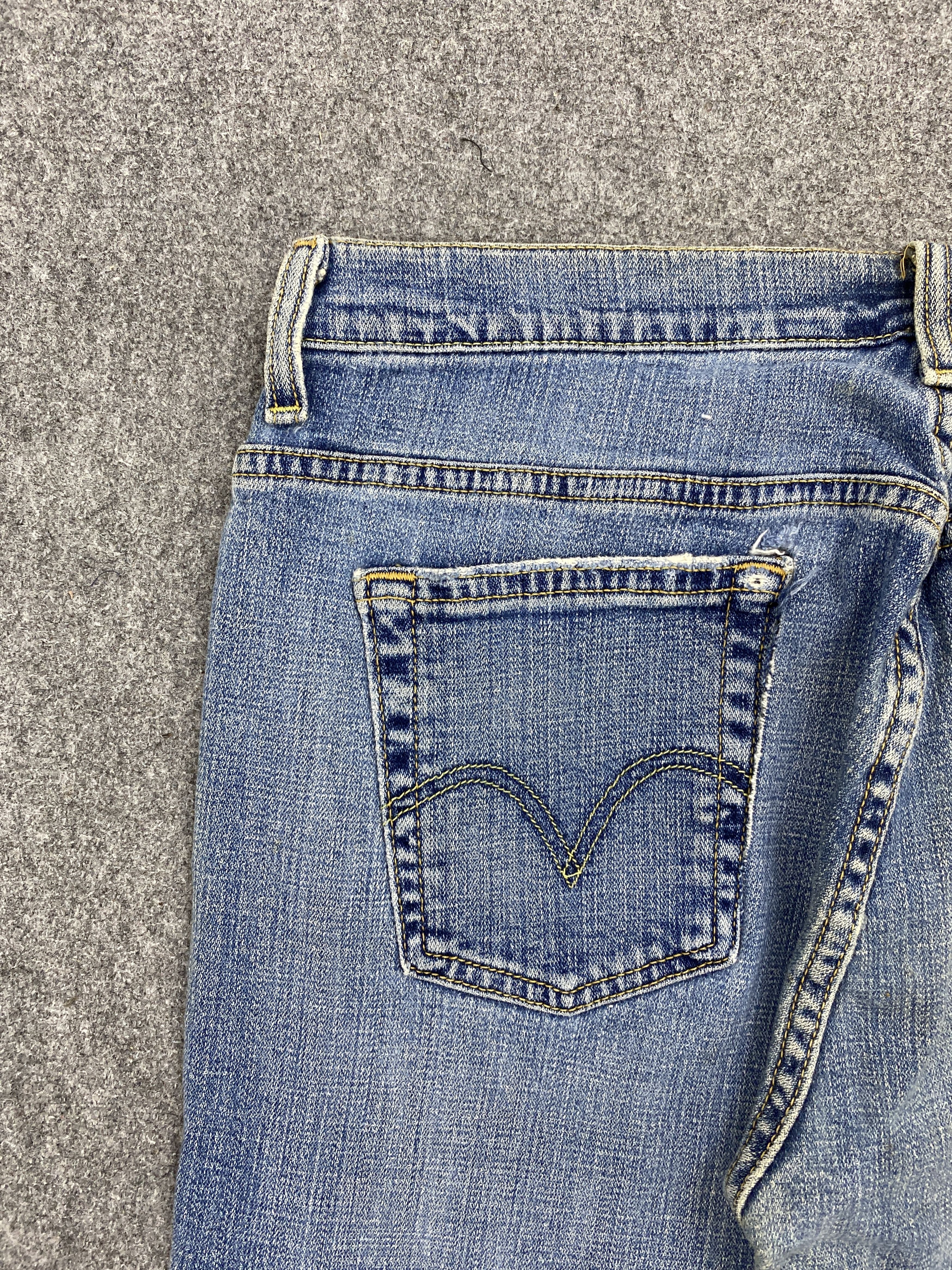Levi's Vintage Levis 515 Flared Bootcut Faded Blue Jeans S0032 Size 32" / US 10 / IT 46 - 10 Thumbnail