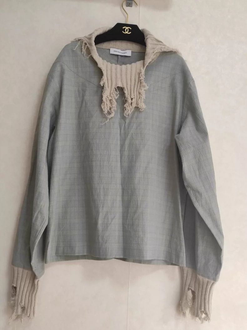 Kiko Kostadinov Kiko Kostadinov Long Sleeve Patching Sweatshirt Size US L / EU 52-54 / 3 - 1 Thumbnail