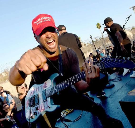 Band Tees Make American Rage Again Tom Morello RATM Style Hat Size ONE SIZE - 1 Thumbnail