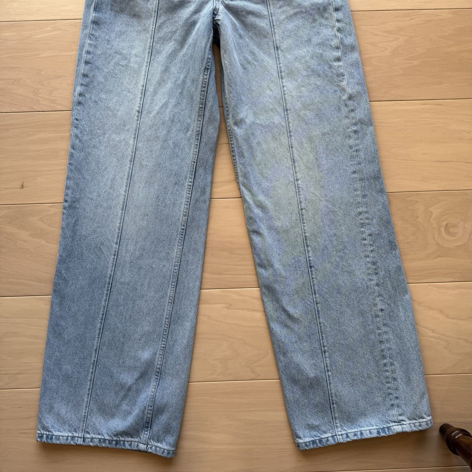 Banana Republic Banana Republic Pintuck Jeans Women's 30 Flare Bell Bottom Size 30" / US 8 / IT 44 - 4 Thumbnail
