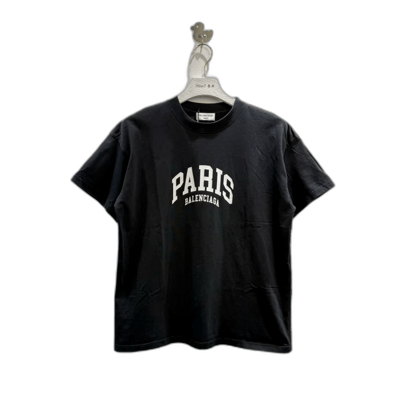 Balenciaga Balenciaga Paris Logo Short Sleeve TShirt-2505 Size US M / EU 48-50 / 2 - 1 Thumbnail
