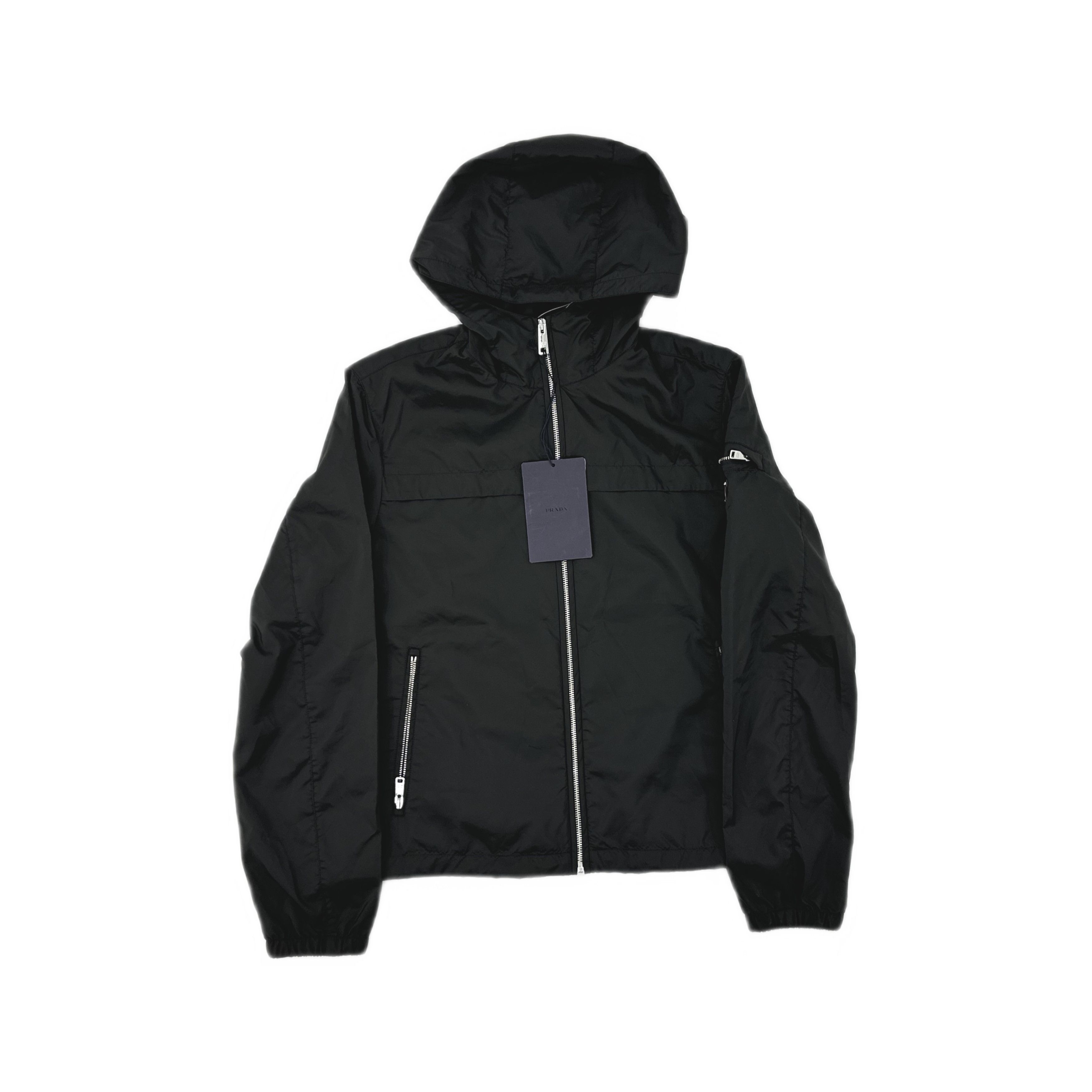 Prada Prada Black Lightweight Men's Jacket 48 Art.SGV732 | Grailed