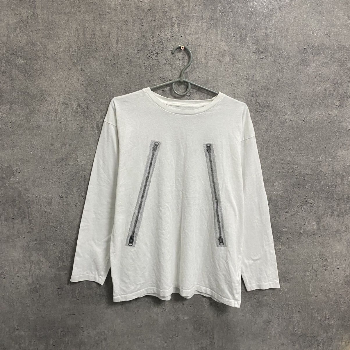 Maison Margiela Maison Margiela Long Sleeve Big Logo Shirt Size US S / EU 44-46 / 1 - 1 Thumbnail
