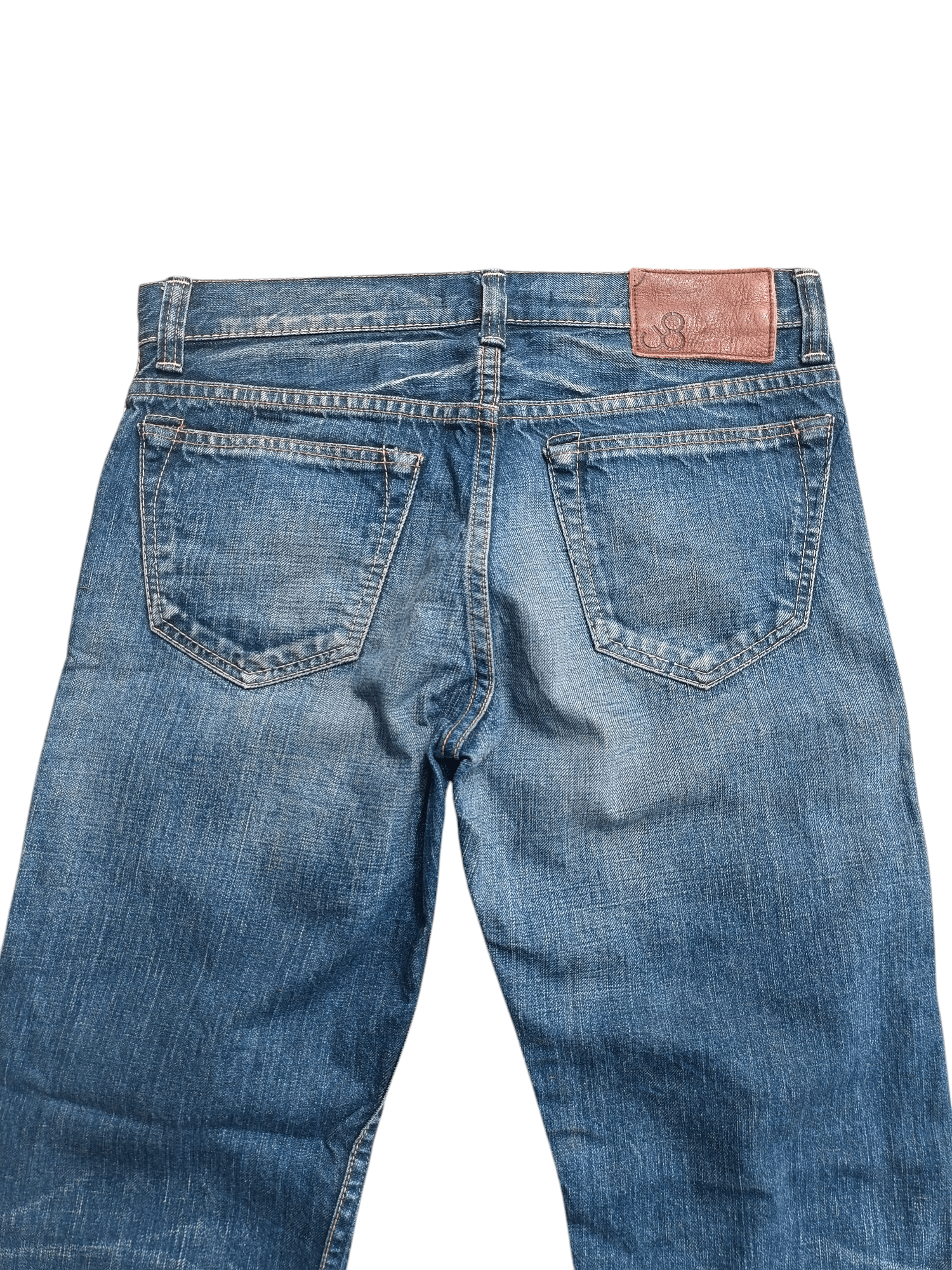 Japanese Brand × Johnbull Johnbull Redline Selvedge Heavy Denim Buttonfly Jeans Size US 30 / EU 46 - 10 Thumbnail
