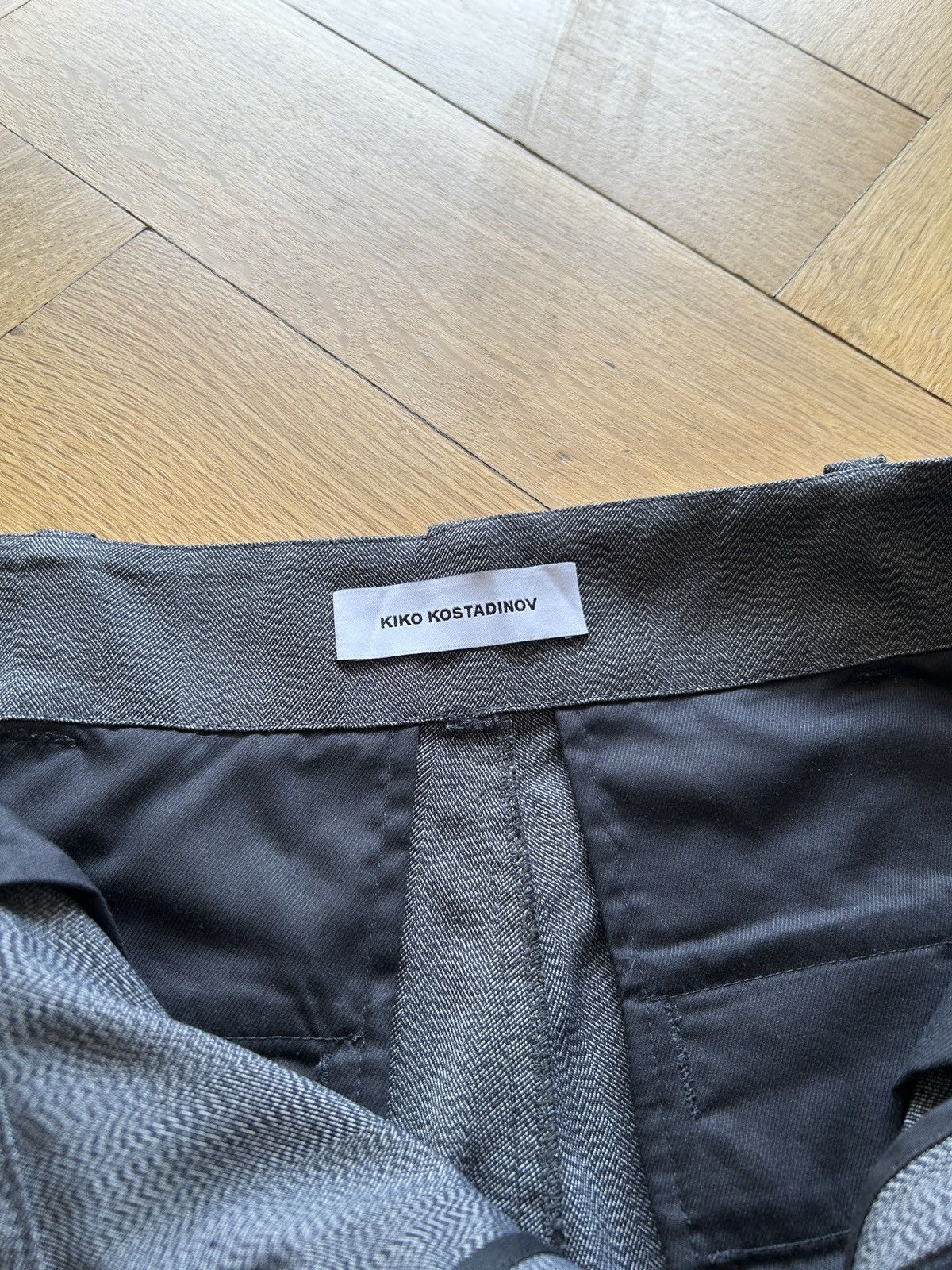 Kiko Kostadinov Kiko Kostadinov Grey Dove KK.Trouser.10 Bindra Trousers Size US 30 / EU 46 - 8 Thumbnail