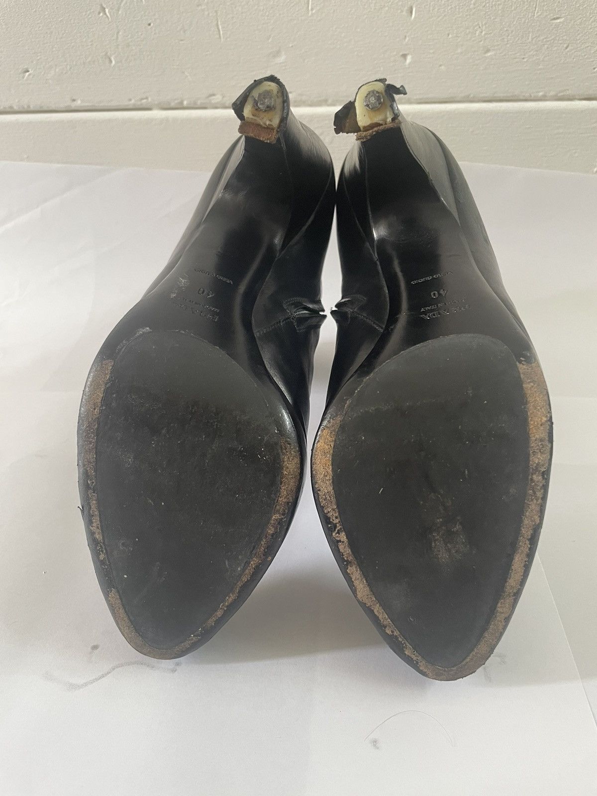 Prada Black Prada platform ankle boots Size US 9 / IT 39 - 5 Thumbnail