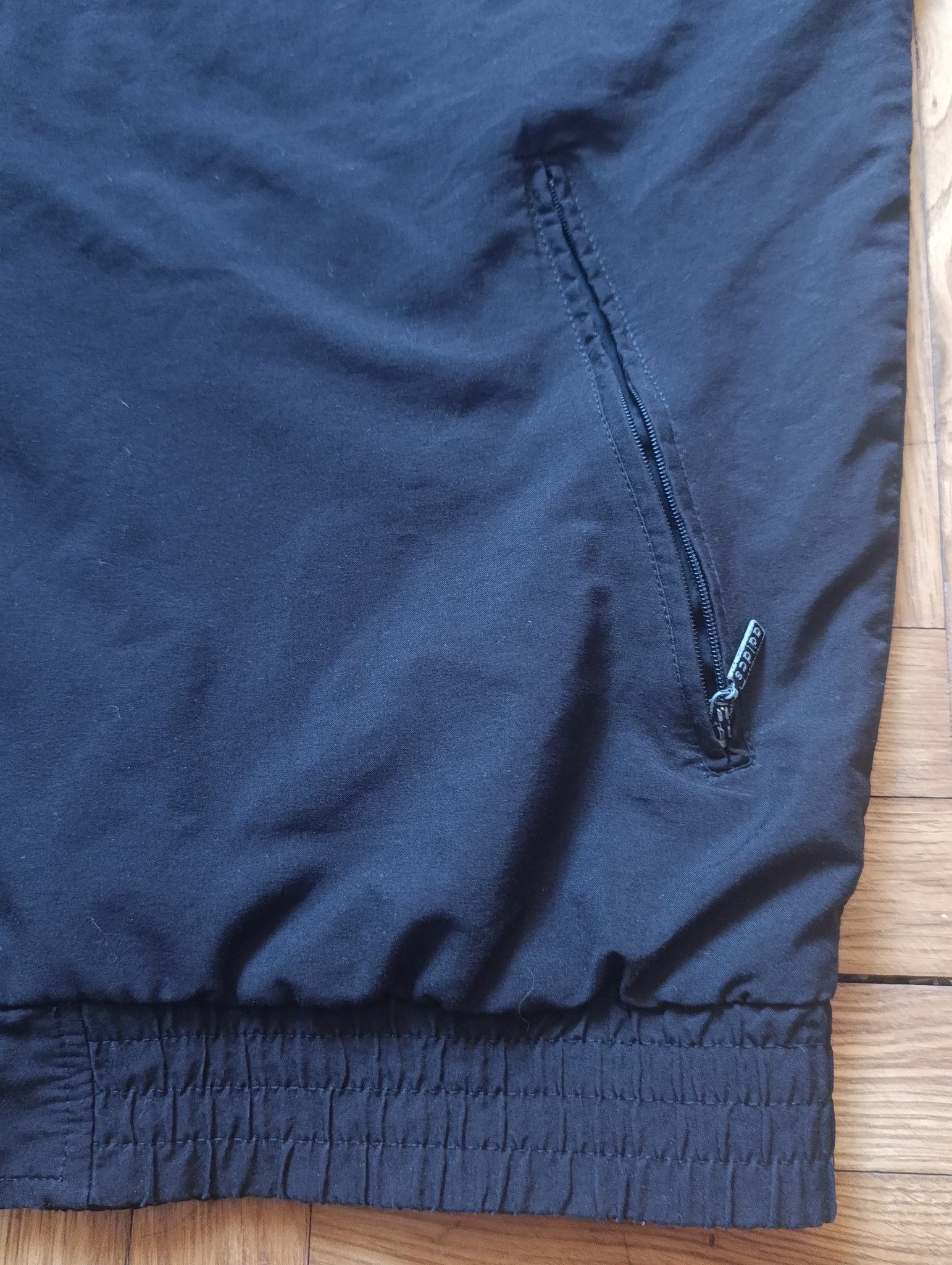 Adidas Adidas Vintage Y2K Windbreaker 3-Stripes Trefoil Logo Black Size US L / EU 52-54 / 3 - 7 Thumbnail