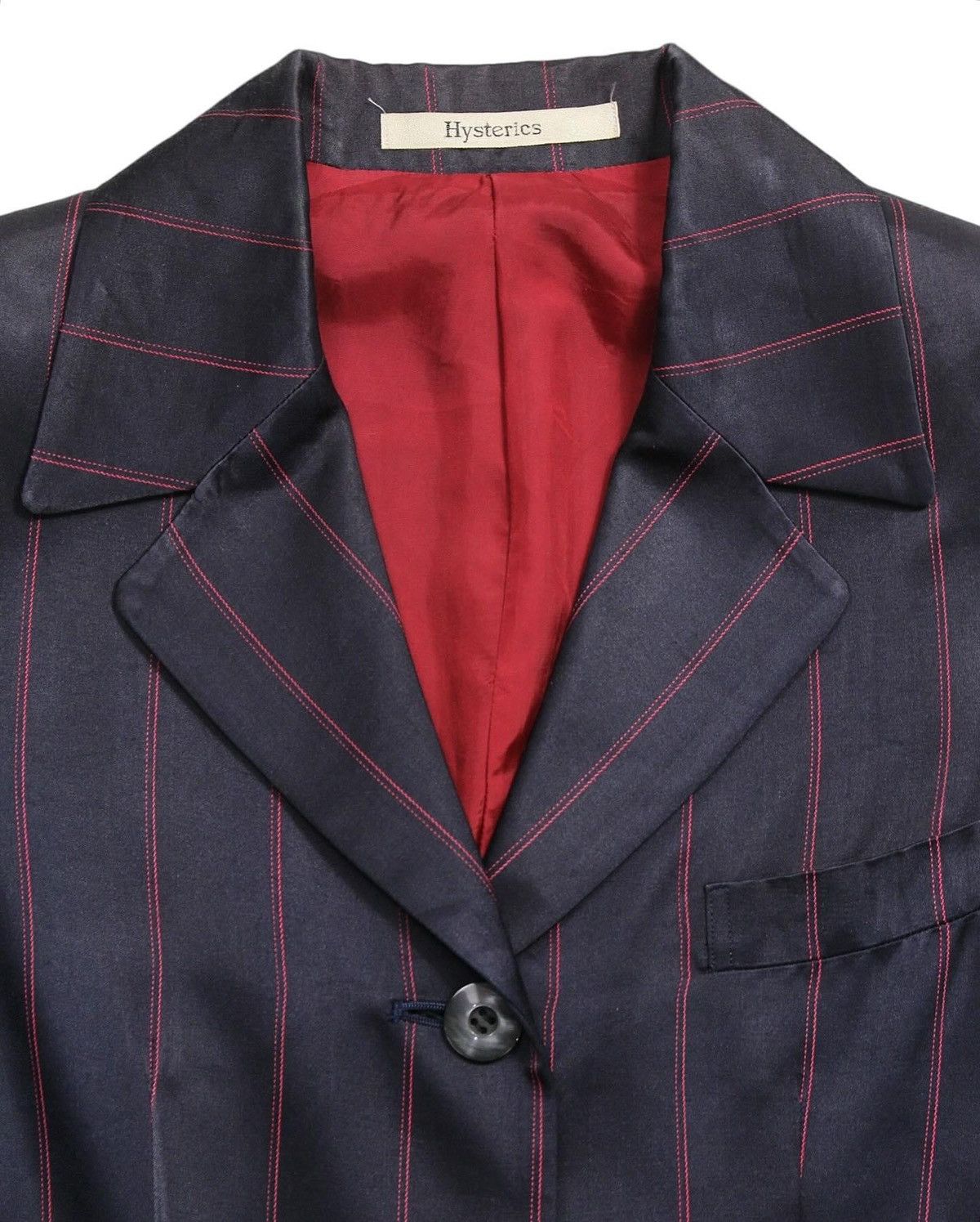 Hysteric Glamour 1990S HYSTERIC GLAMOUR STRIPED BLAZER Size S / US 4 / IT 40 - 3 Thumbnail