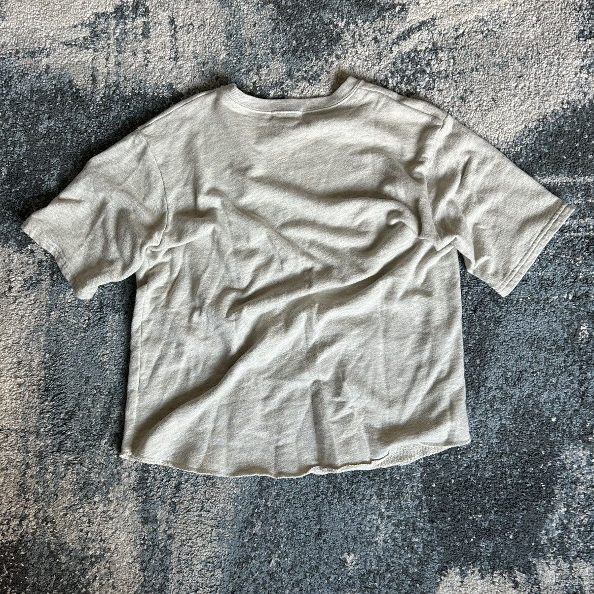 Velva Sheen WiDE BOXY CROPPED ViNTAGE LOOPBACK TERRY POCKET OATMEAL COZY Size US S / EU 44-46 / 1 - 14 Thumbnail