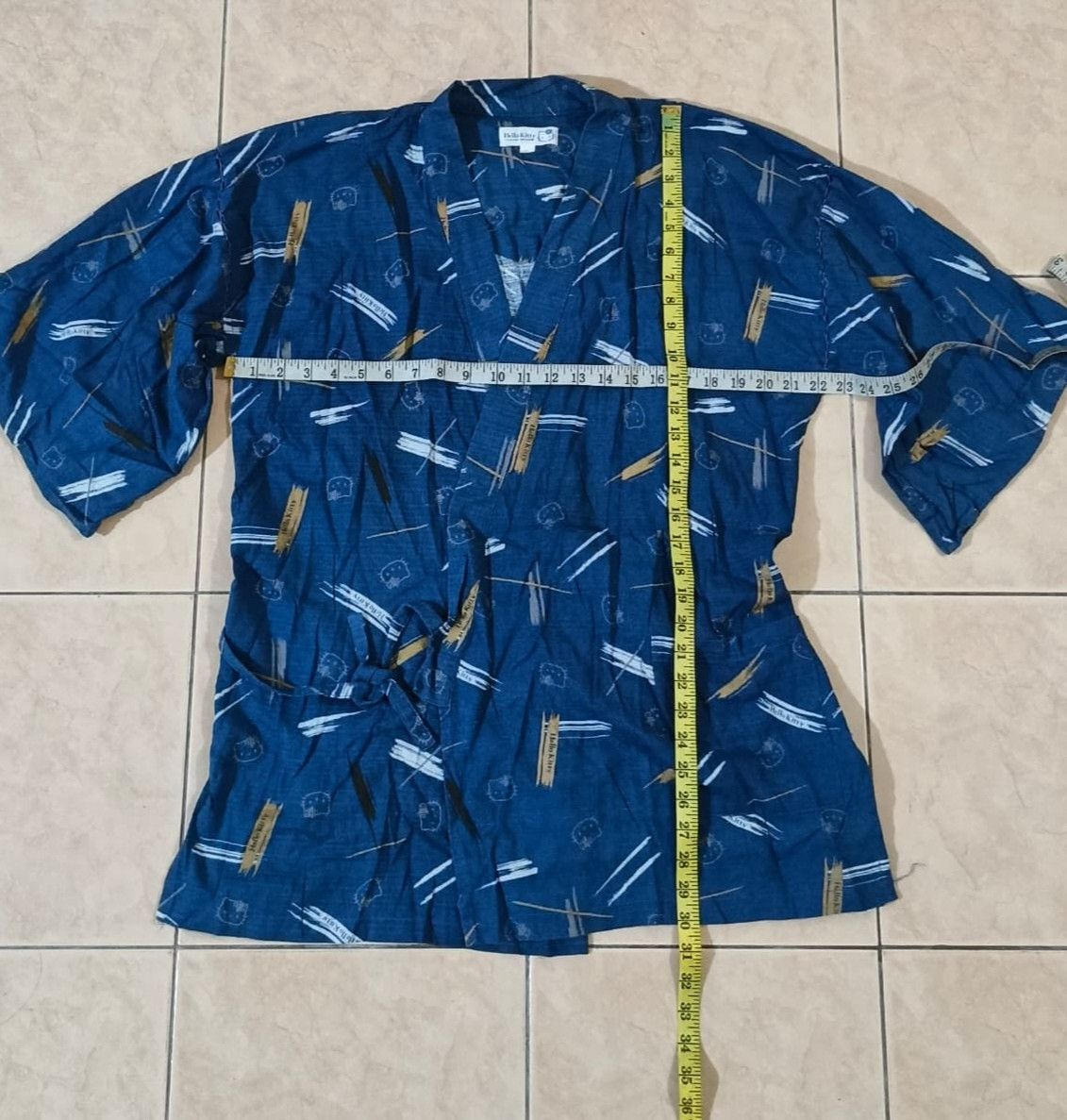 Cartoon Network × Japanese Brand × Vintage HELLO KITTY KIMONO Size US L / EU 52-54 / 3 - 3 Thumbnail
