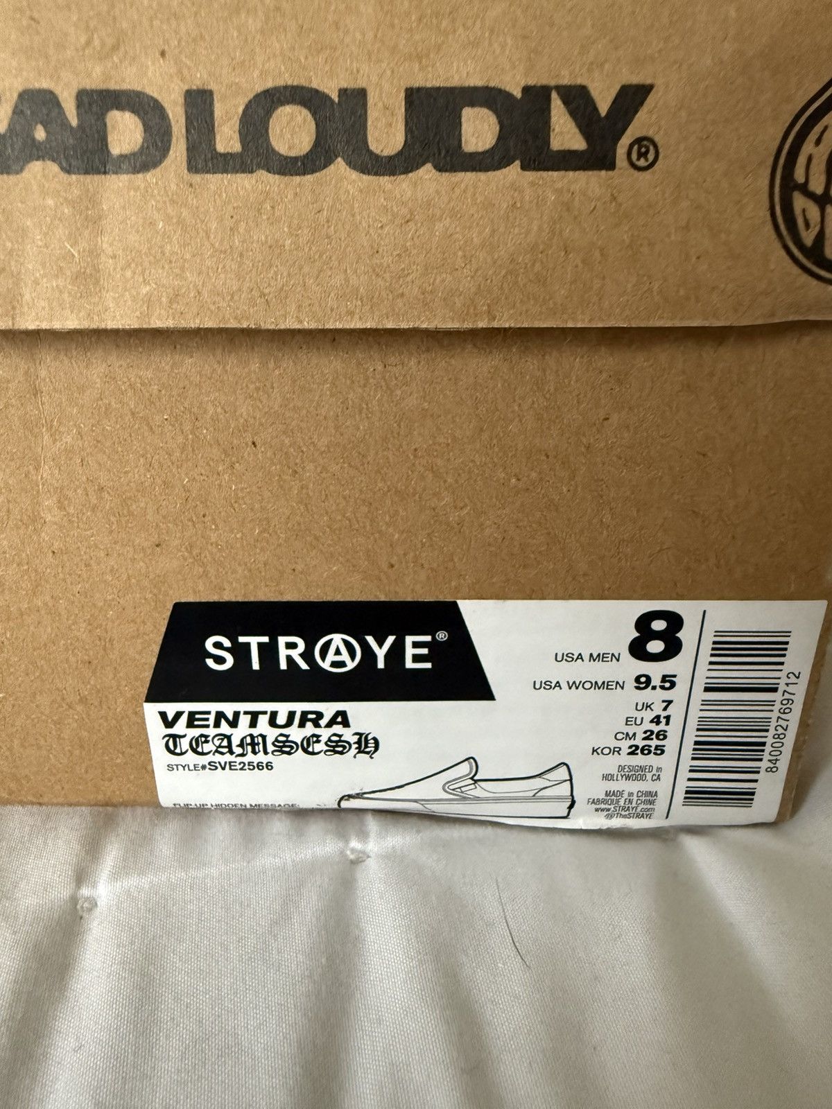 Bones × TeamSESH Bones Team Sesh Slip On Straye Size US 8 / EU 41 - 2 Thumbnail