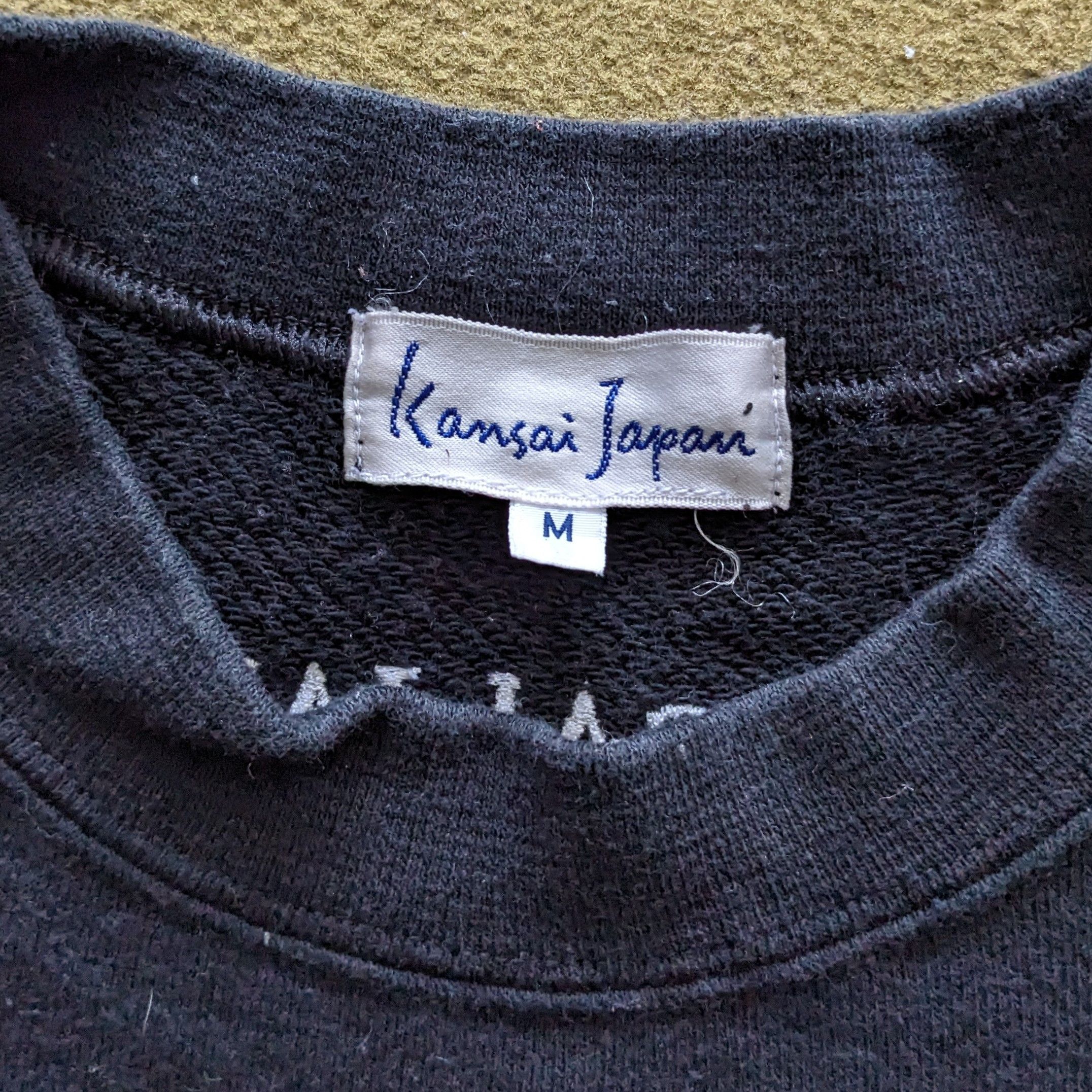 Kansai Yamamoto Vintage KANSAI JAPAN Streetwear Crewneck Sweatshirt Size US S / EU 44-46 / 1 - 7 Thumbnail