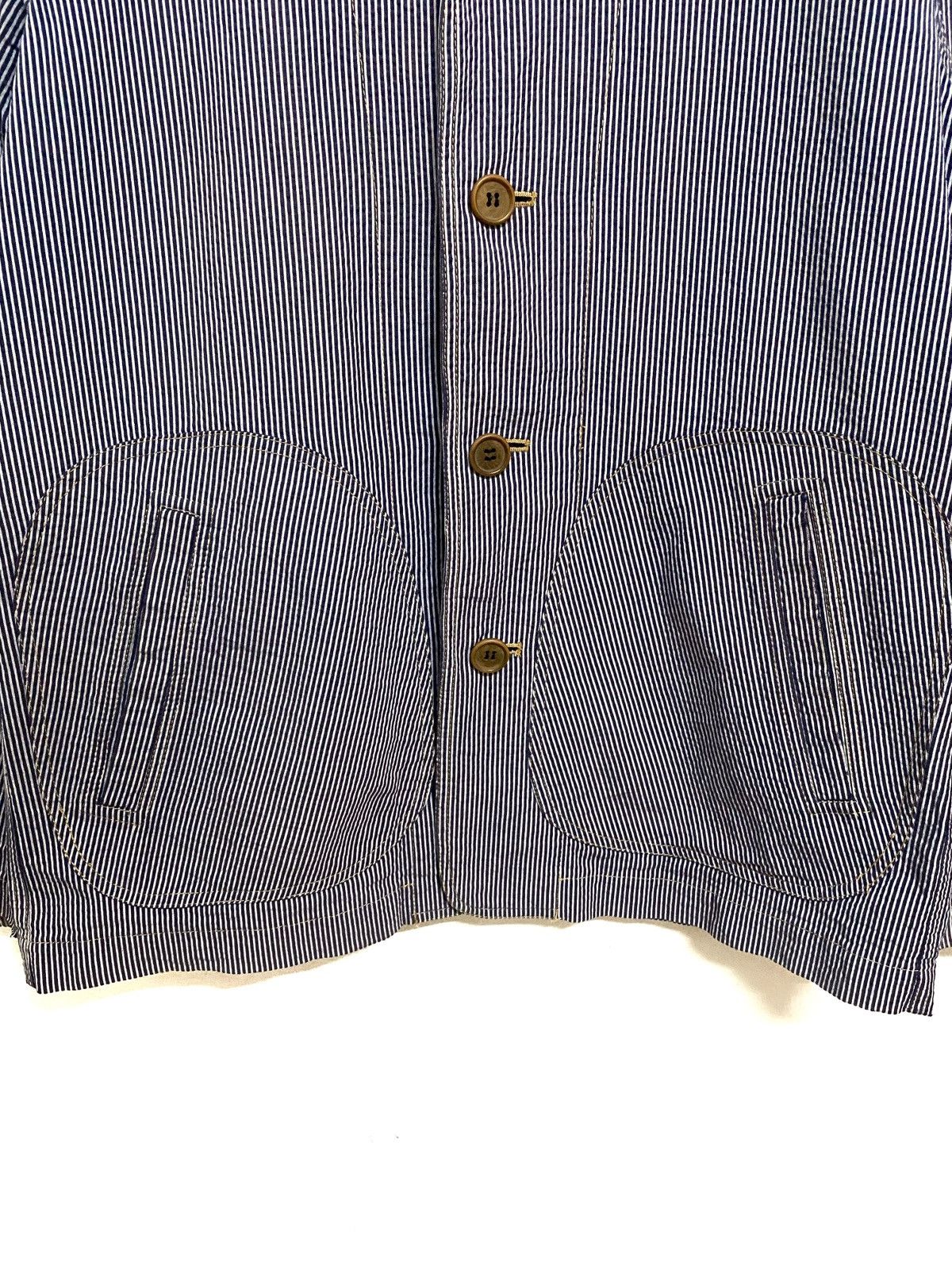 Issey Miyake Rare🔥 Issey Miyake Striped Cotton Jacket Size US L / EU 52-54 / 3 - 3 Thumbnail