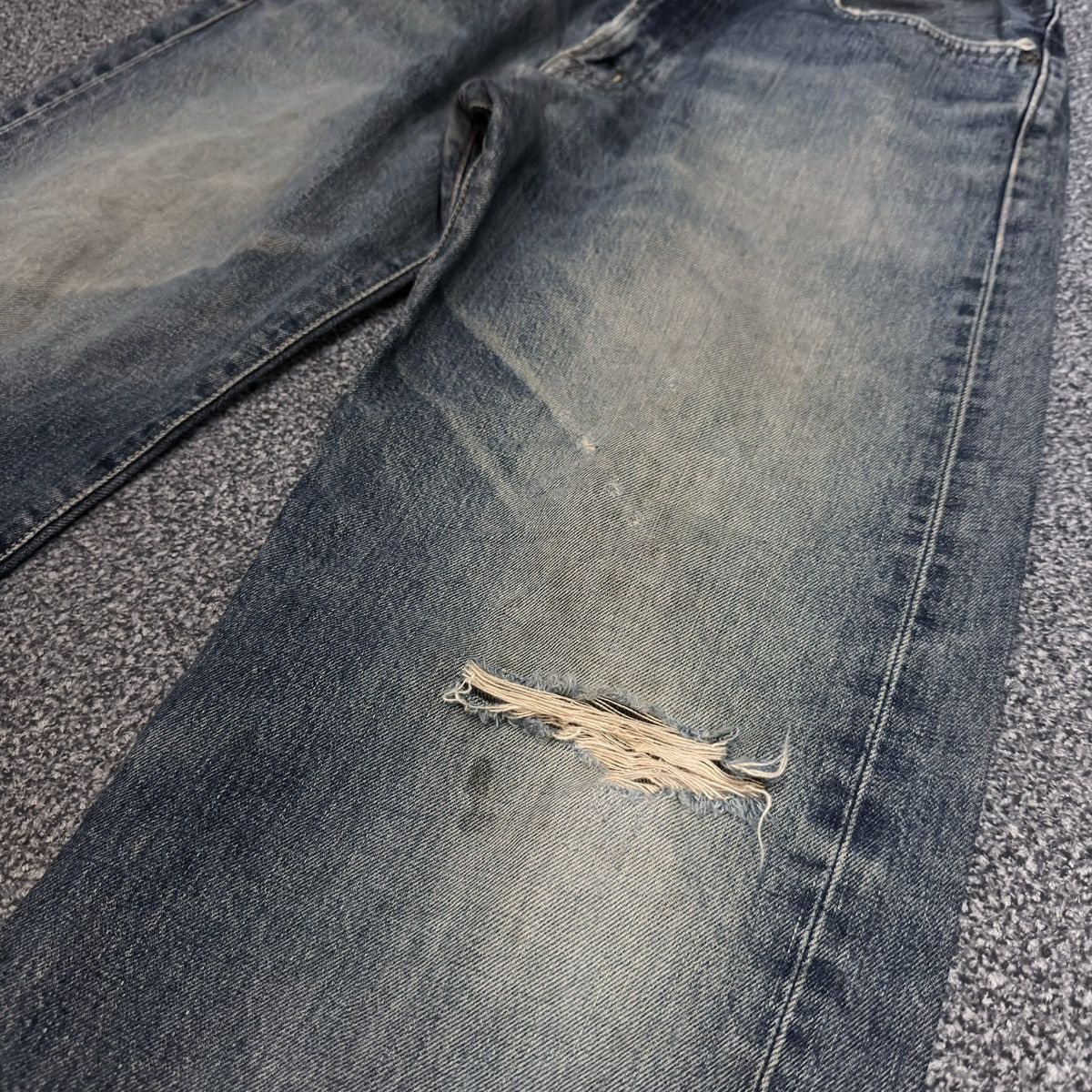 Kapital Vintage Japanese Edwin 505x Selvedge Rusty Dirty Wash Denim Size US 34 / EU 50 - 5 Thumbnail