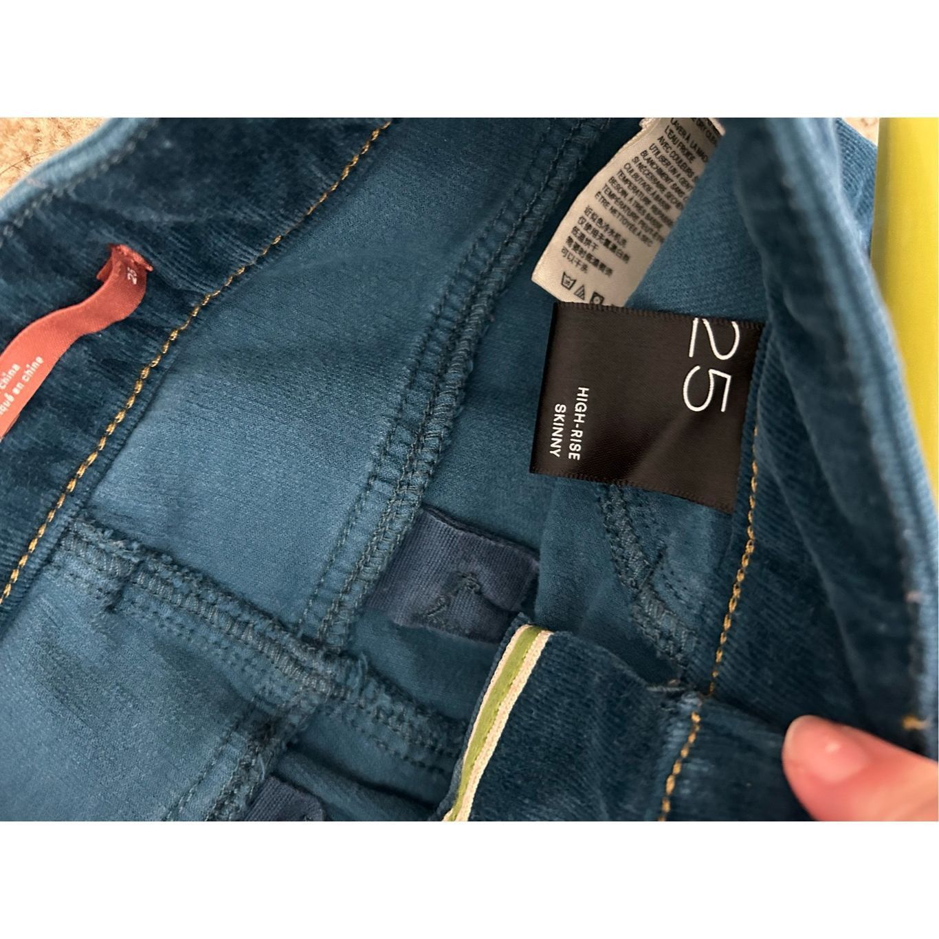 Anthropologie Anthropologie Pilcro High-Rise Button-Fly Skinny Corduroy Pa Size 25" / US 0 / IT 36 - 6 Thumbnail