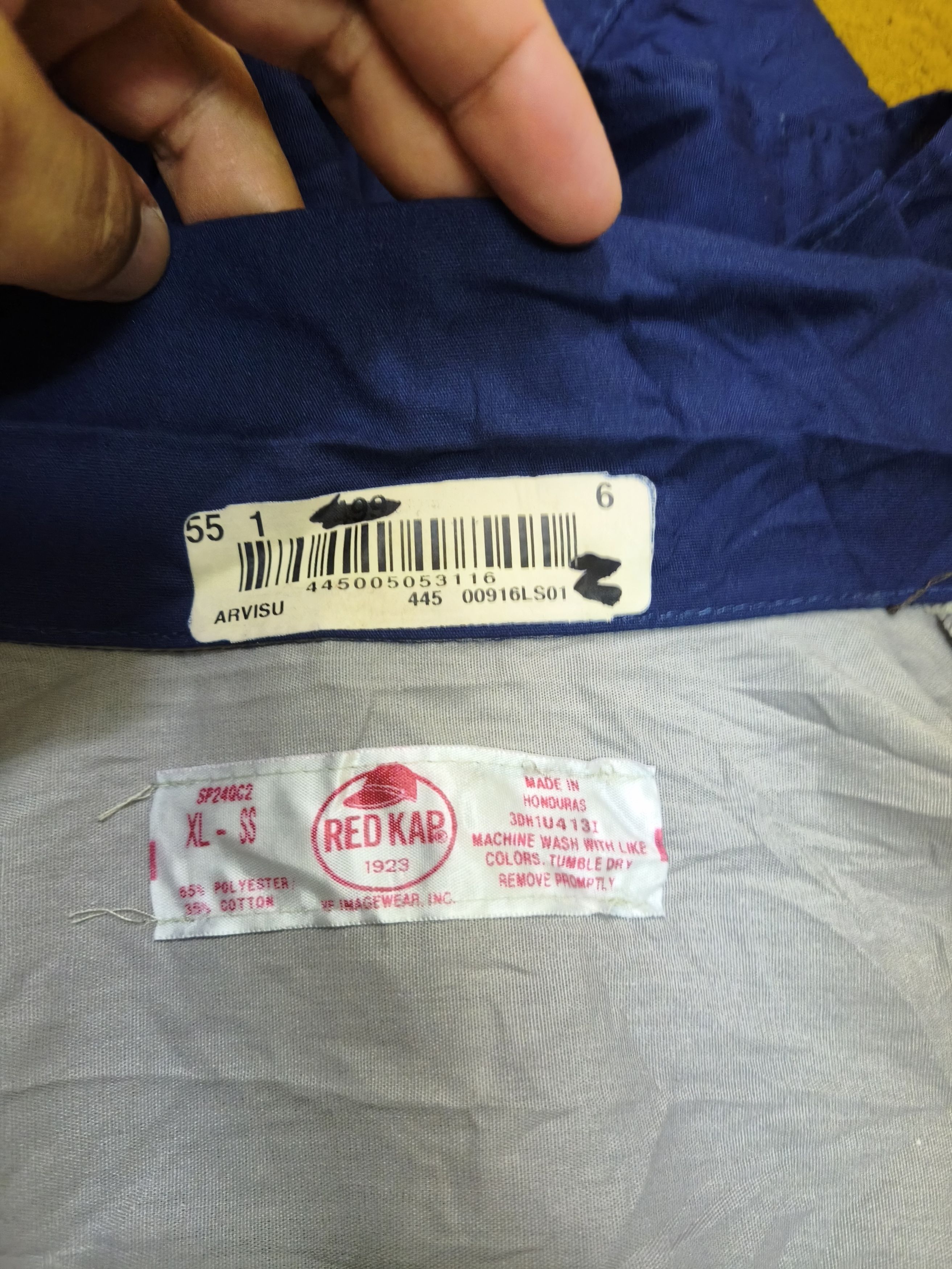 Red Kap Red Kap workwear shirt for Ford Size US XL / EU 56 / 4 - 3 Thumbnail