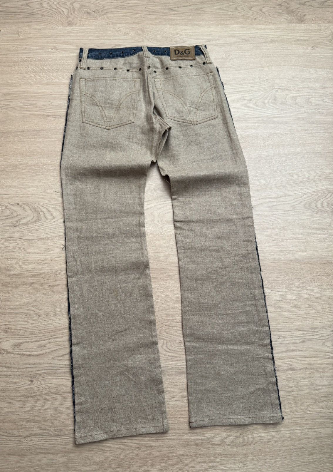Dolce & Gabbana Vintage 00’s Dolce & Gabbana Avant Garde y2k Archival Pants Size 32" / US 10 / IT 46 - 5 Thumbnail