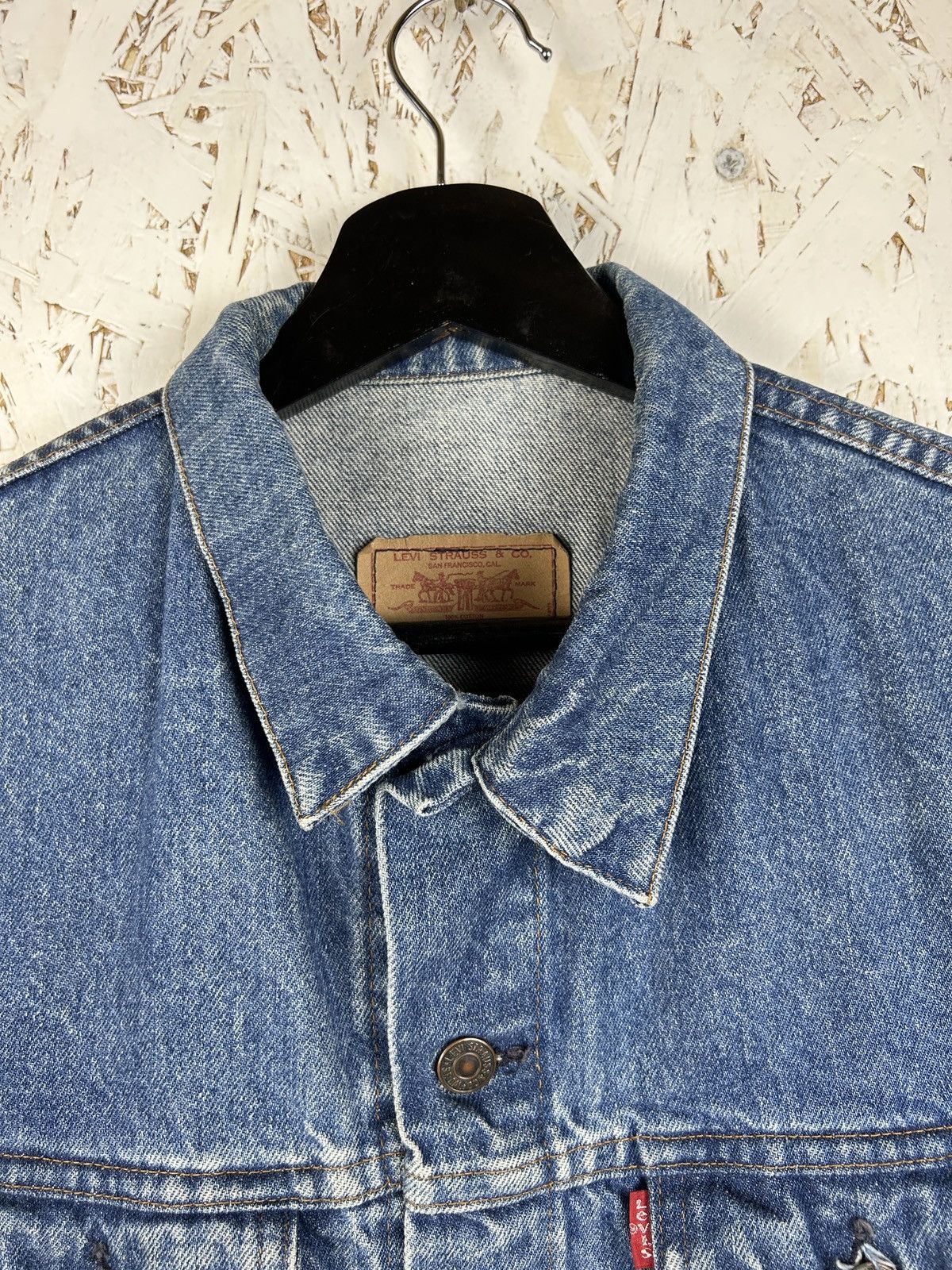 Levi's 80s Levis Type 3 70506-5216 GB Jeans Denim Jacket Size 42(L) Size US L / EU 52-54 / 3 - 2 Thumbnail