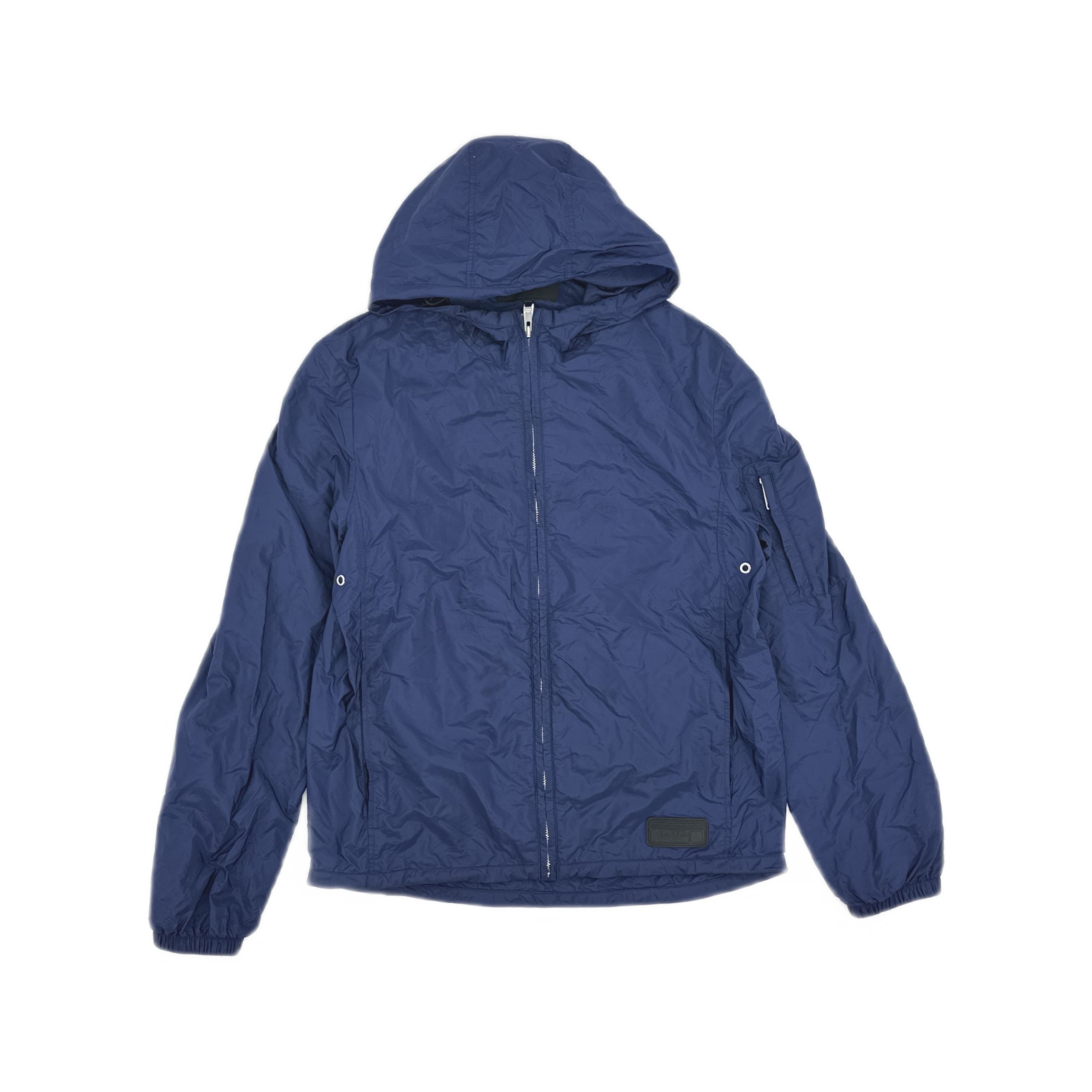 Prada Prada Blue Hooded Windbreaker Jacket Size US S Size US S / EU 44-46 / 1 - 1 Thumbnail