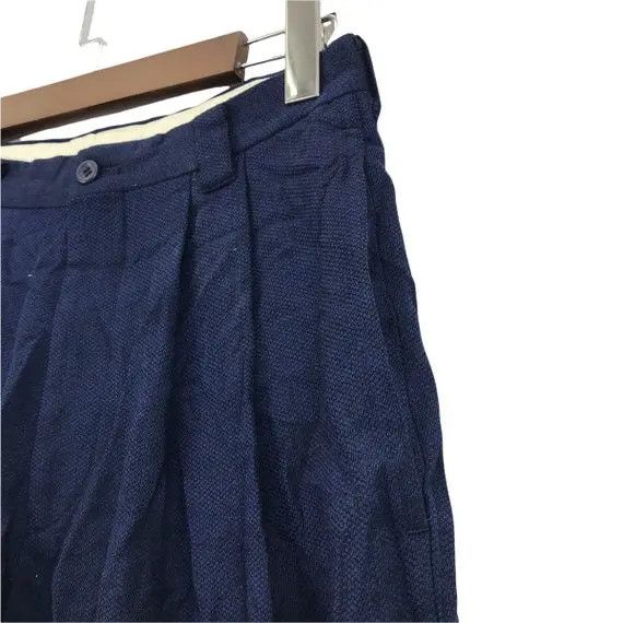 Other Vtg 90’ BIGLIDUE MILANO ITALY Blue Casual Pant Trouser Slack Size 28" / US 6 / IT 42 - 4 Thumbnail