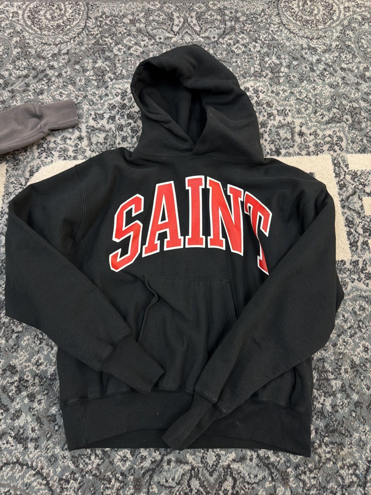 Saint Michael Saint Michael Arch Hoodie Black Red Size US S / EU 44-46 / 1 - 1 Thumbnail