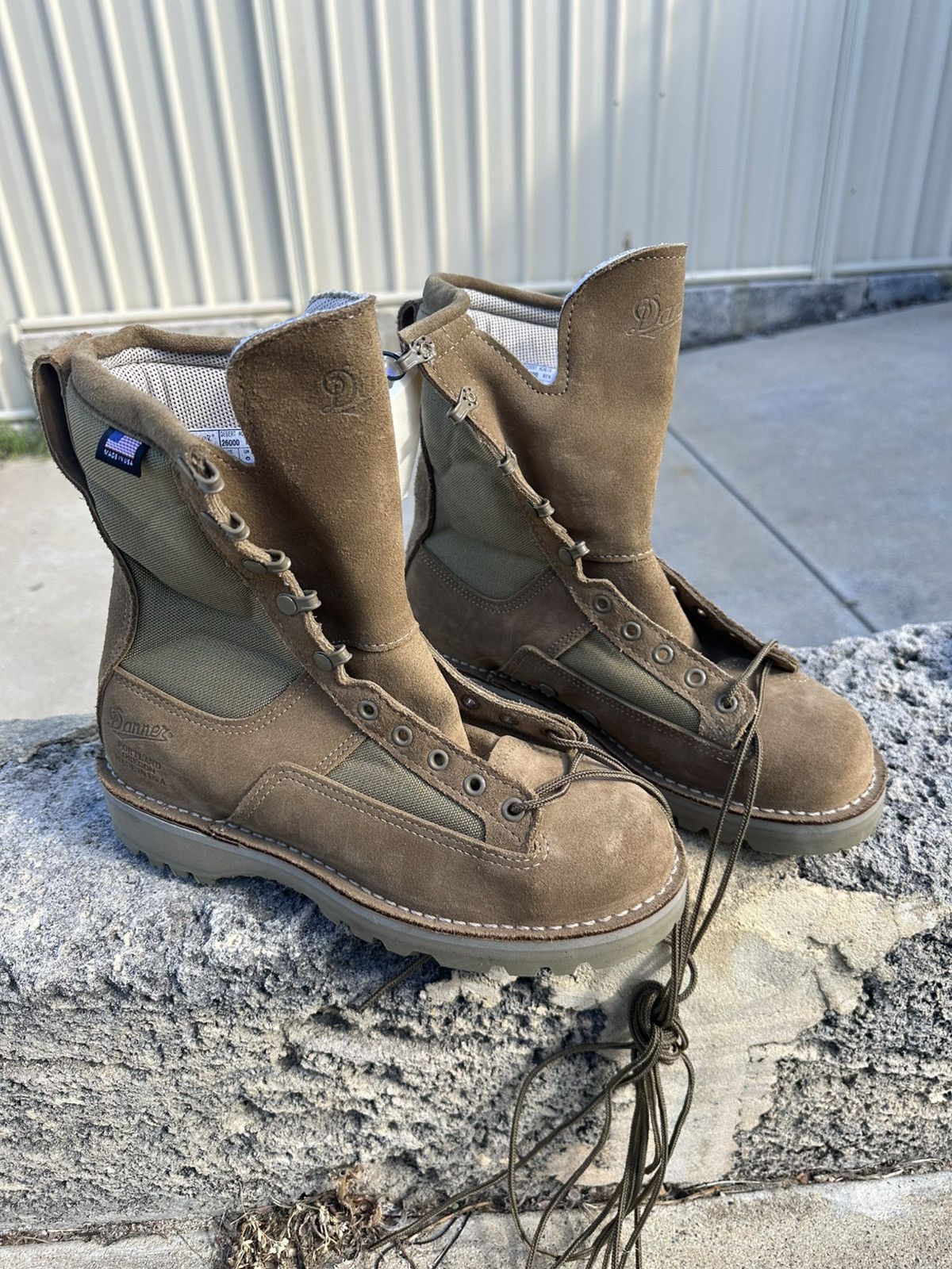 NEW Danner Marine Gore-Tex Desert Acadia Military Boots,