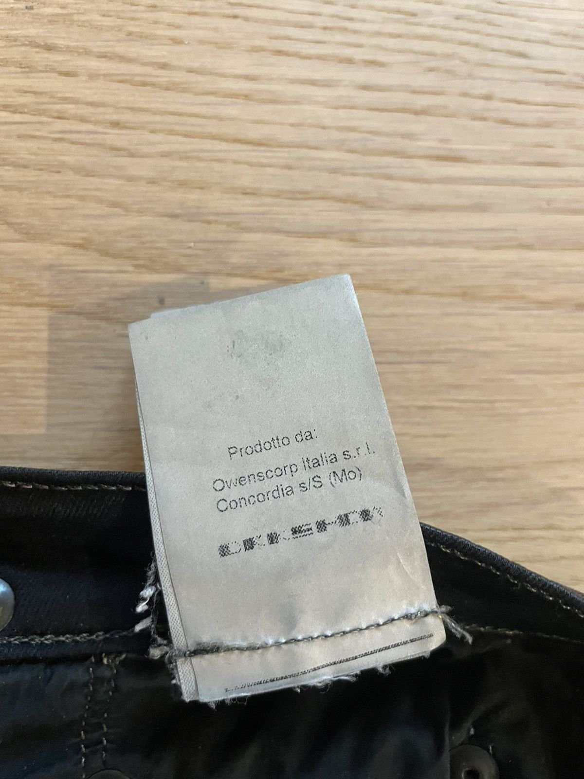 Rick Owens × Rick Owens Drkshdw Rick Owens waxed jeans Size US 31 - 9 Thumbnail