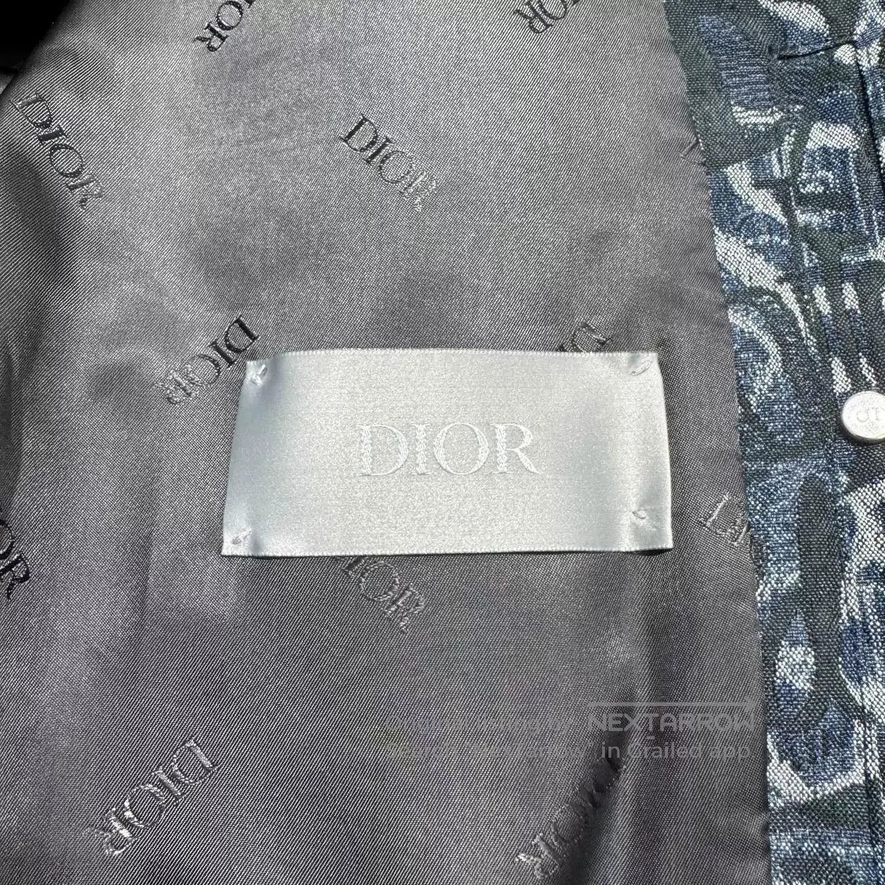 Dior Dior Stussy Collaboration Embroidered Coat. Size US M / EU 48-50 / 2 - 2 Thumbnail