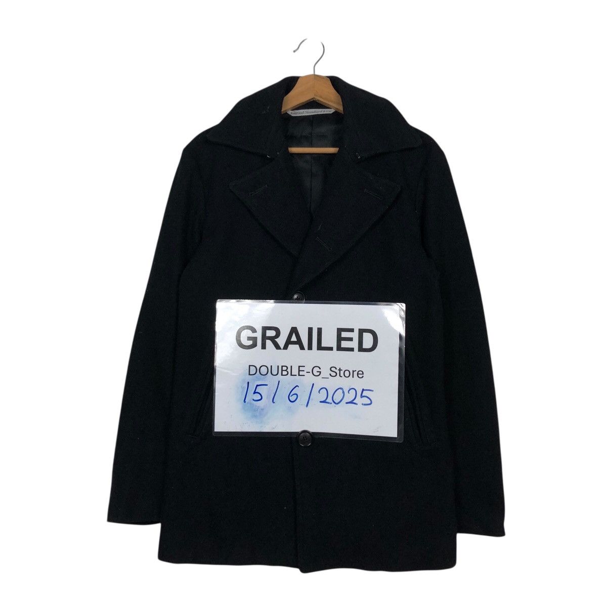 Japanese Brand 📌Wool Double Collar Jacket Journal Standard Issey Miyake Size US M / EU 48-50 / 2 - 1 Thumbnail