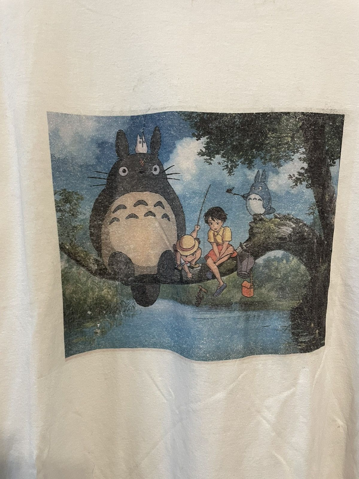 Anime × Vintage My Neighbor Totoro Studio Ghibli Tshirt Size US S / EU 44-46 / 1 - 2 Thumbnail