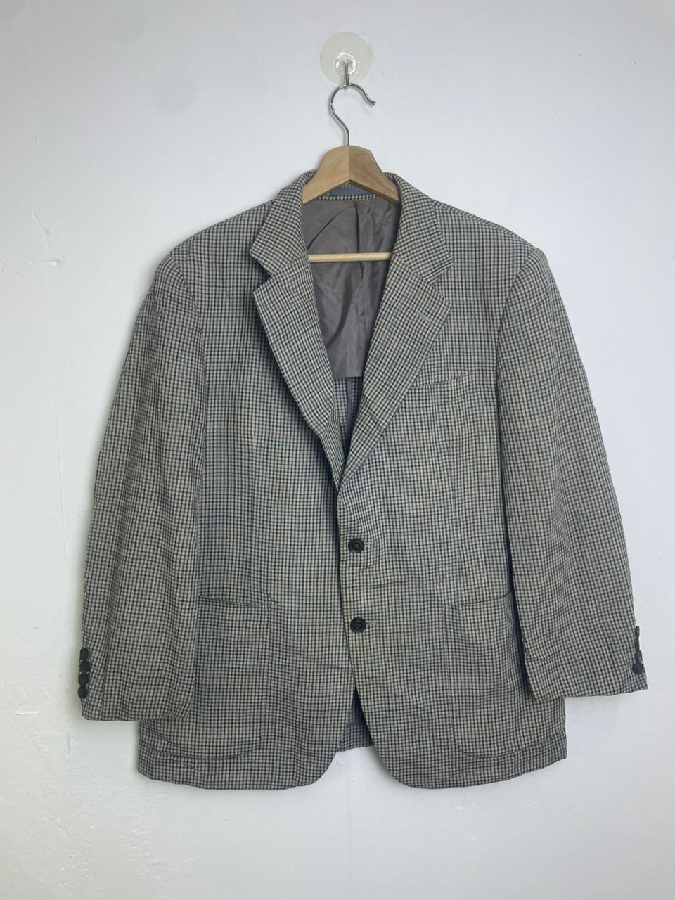 Burberry × Vintage Burberry Men Blazer Size US L / EU 52-54 / 3 - 1 Thumbnail