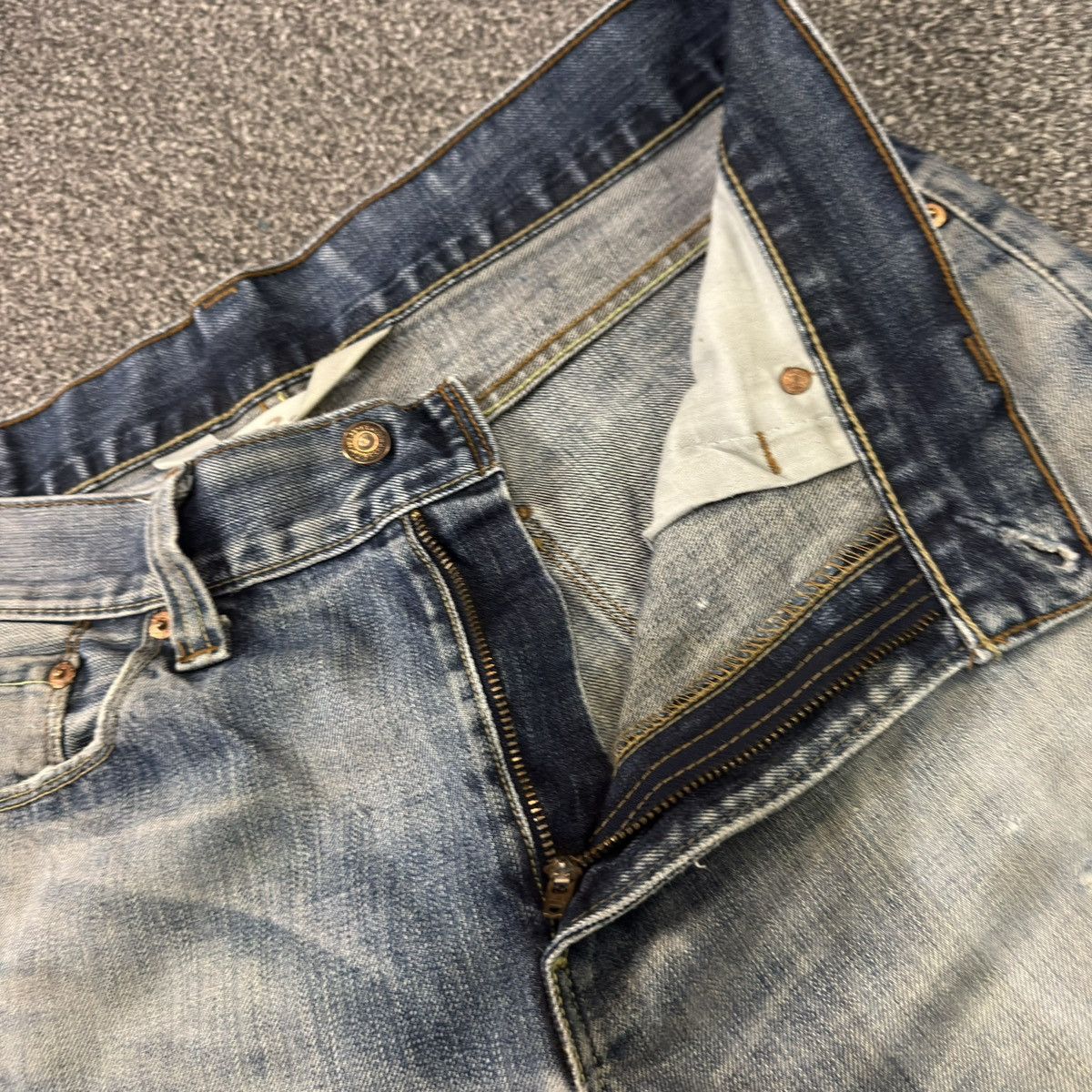 Engineered Garments × Levi's Vintage Y2K Levis 523 Straight W34 Size US 34 / EU 50 - 14 Thumbnail