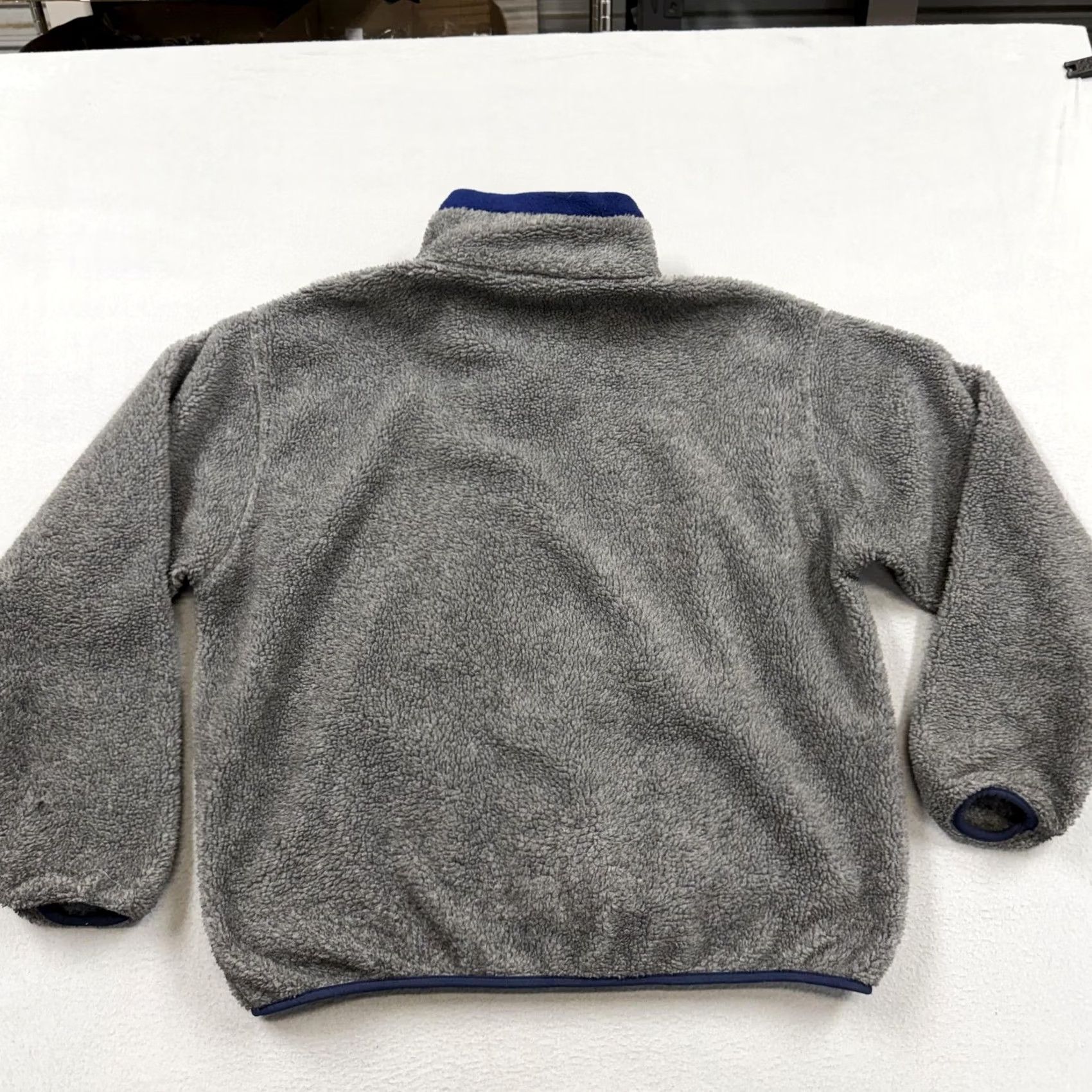 Vintage L.L. Bean Jacket Mens Large Gray Fleece Bomber Full Zip Pockets USA Outdoor Size US L / EU 52-54 / 3 - 7 Thumbnail