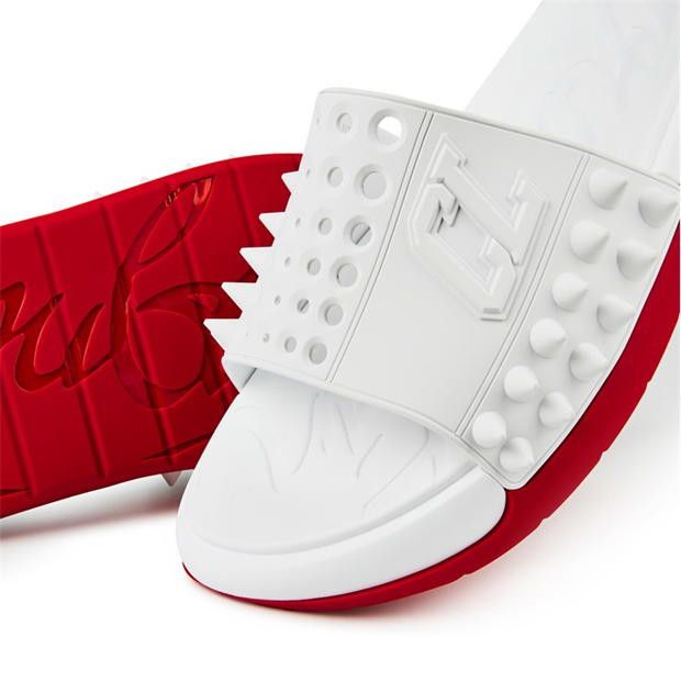 Christian Louboutin Take It Easy Slides Size US 10 / EU 43 - 6 Thumbnail