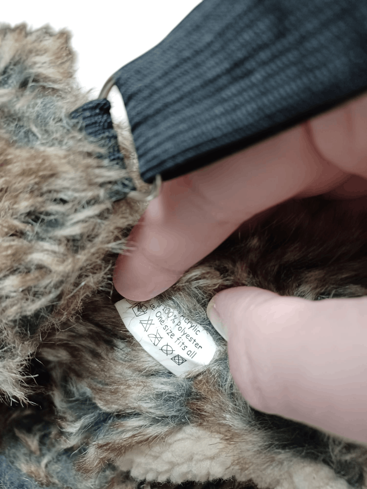 Japanese Brand Ushanka faux fur hat vintage hype alt avant garde designer Size ONE SIZE - 6 Thumbnail