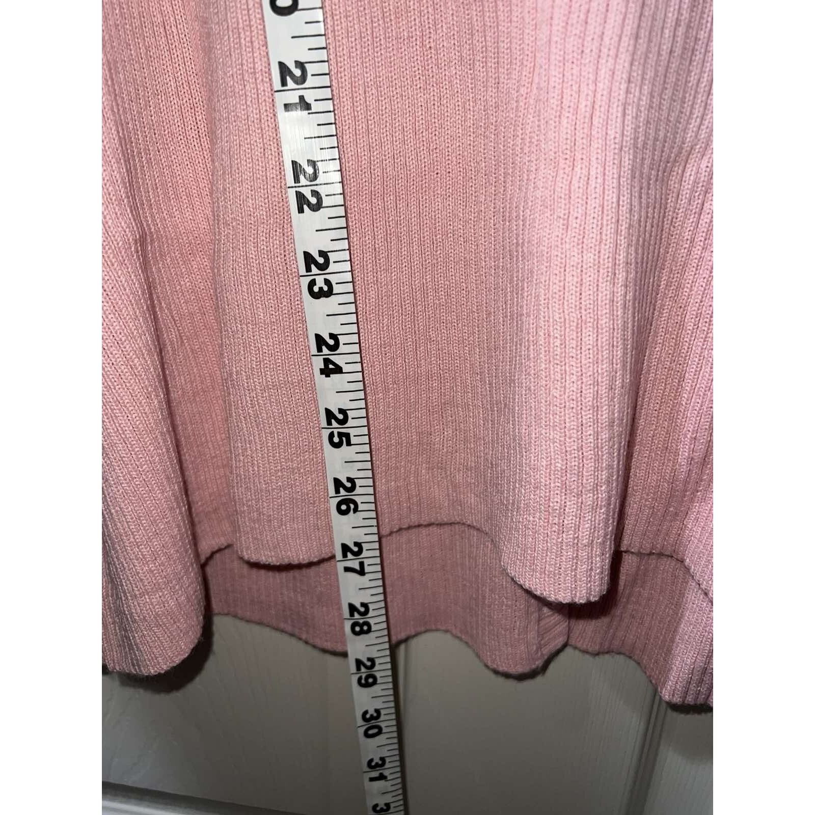 & Other Stories Vintage Victor Costa Pastel Pink Ribbed Women 2X A003289 Size XXL / US 16-18 / IT 52-54 - 5 Thumbnail
