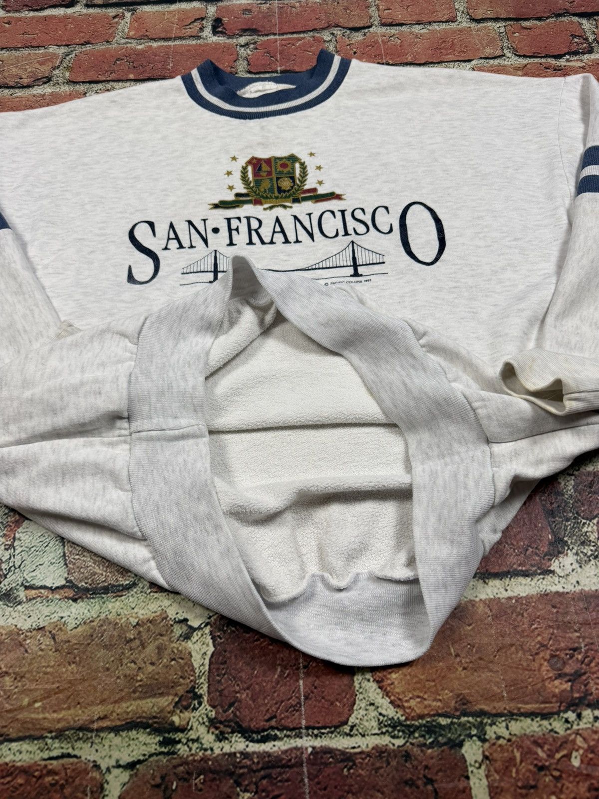 Vintage Vintage 90s SAN FRANCISCO Bridge Sweatshirt Golden Gate Bay Size US XL / EU 56 / 4 - 6 Thumbnail