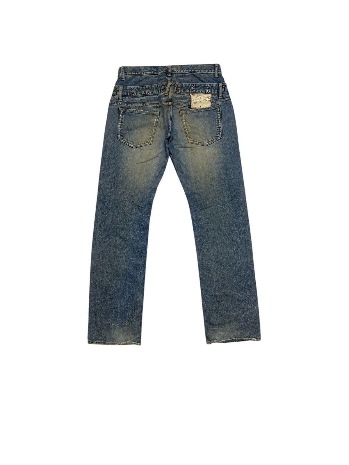 Japanese Brand Japanese Antgauge Double Waist Jeans Streetwear Denim Size US 31 - 9 Thumbnail