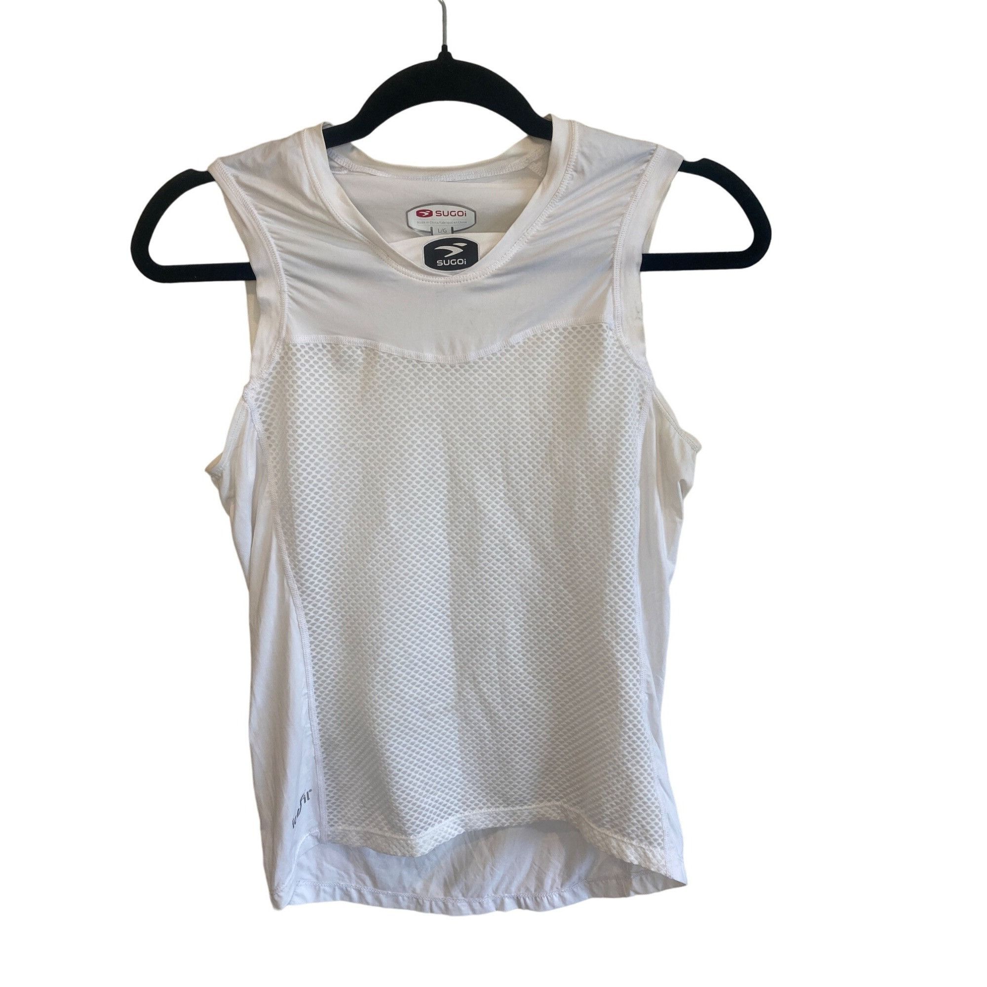 Other Sugoi RS Base Layer Tank Top Jersey Women's Large White Slee Size L / US 10 / IT 46 - 2 Thumbnail