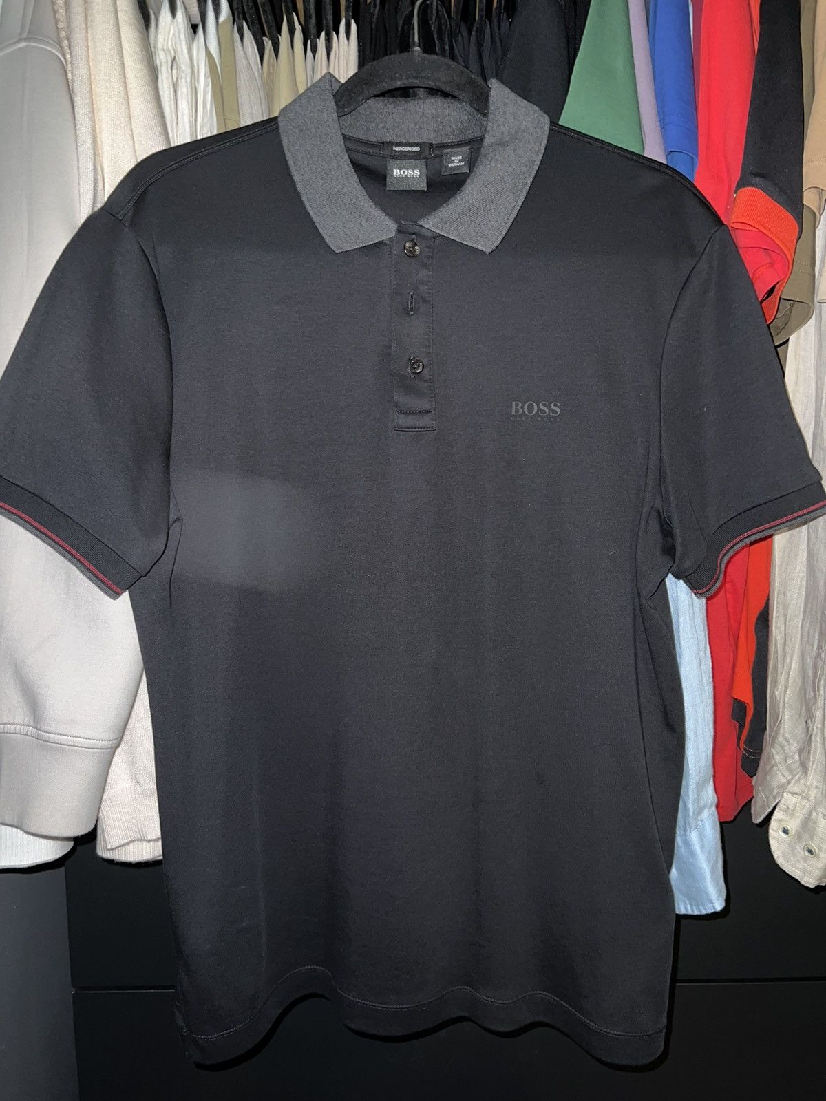 Hugo Boss Hugo Boss black Polo shirt Size US S / EU 44-46 / 1 - 1 Thumbnail