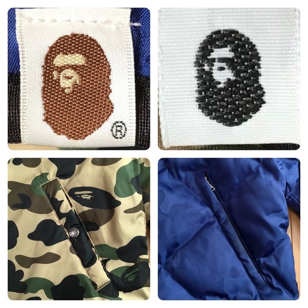 Bape 🔥Reversible🔥 BAPE CAMO Puffer Down Jacket a bathing ape Size US M / EU 48-50 / 2 - 9 Thumbnail