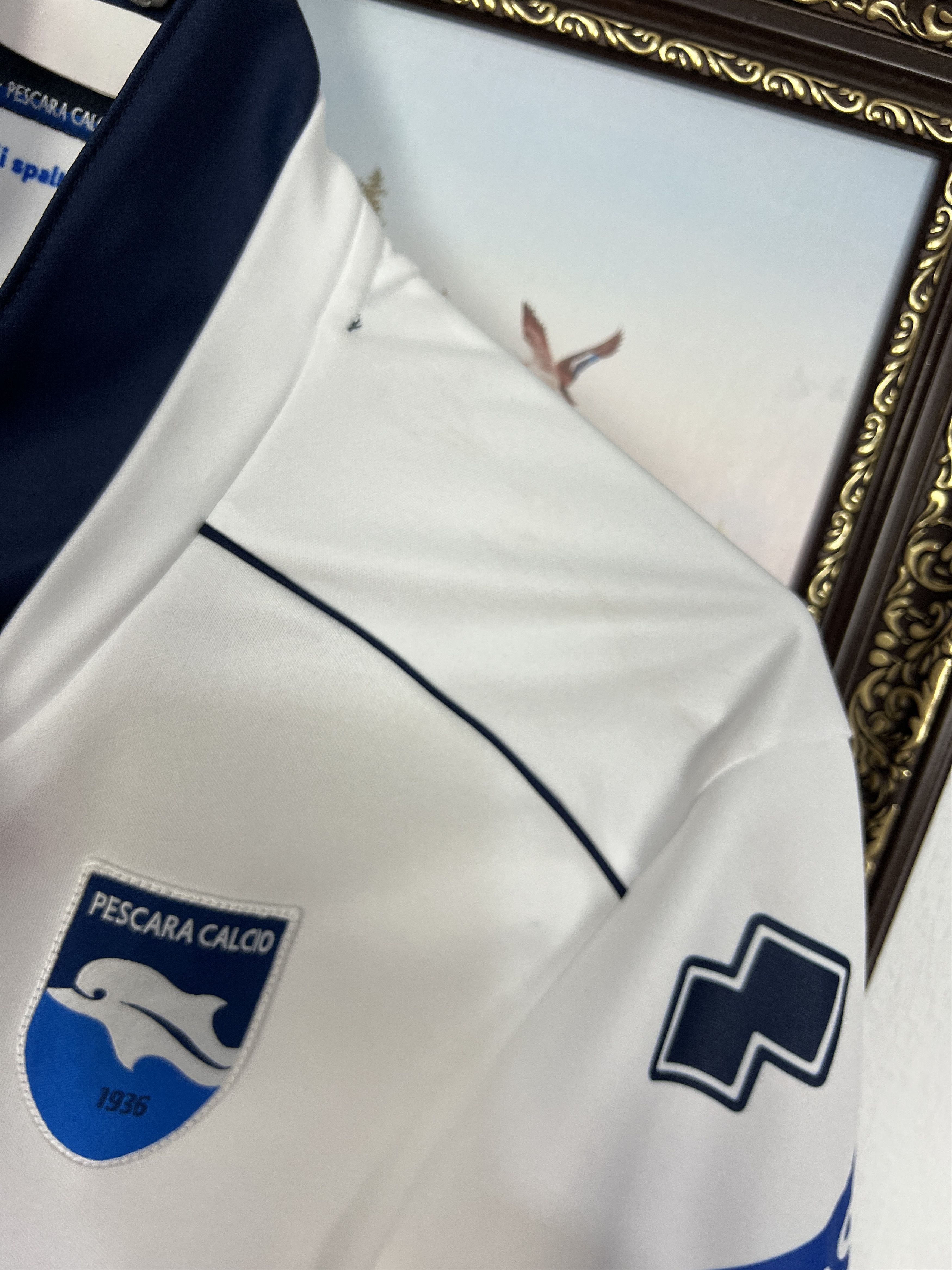 Errea Pescara football shirt Soccer Errea Maglia Jersey Trikot Size US L / EU 52-54 / 3 - 6 Thumbnail