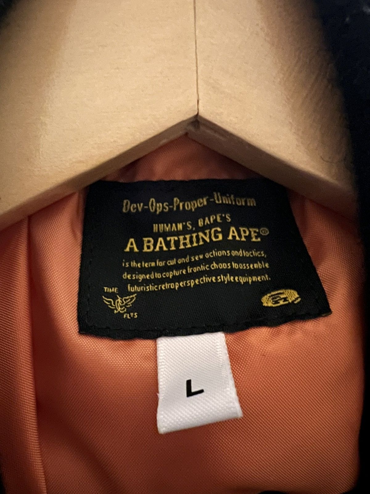 Bape SHARK MA-1 JACKET Size US L / EU 52-54 / 3 - 4 Thumbnail