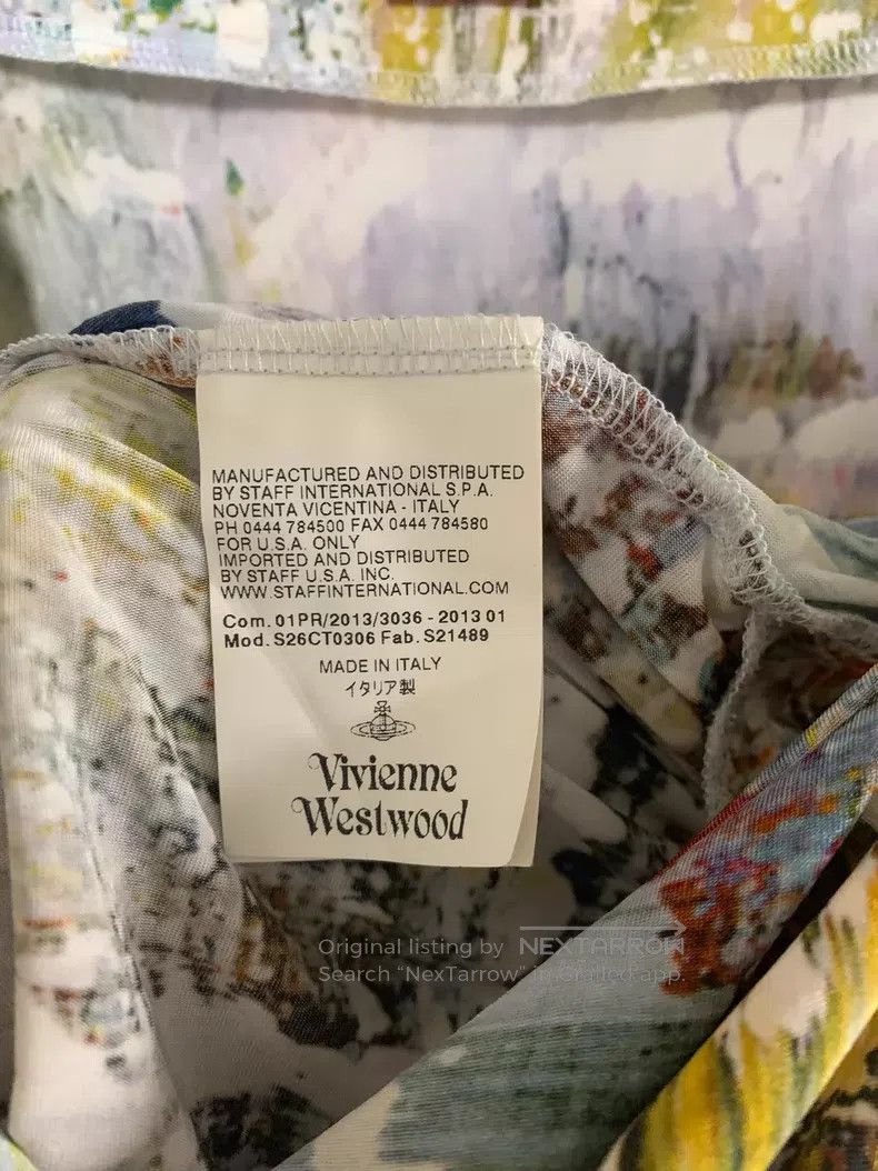Vivienne Westwood Vivienne Westwood Oil Painting Classical Dress Size XL / US 12-14 / IT 48-50 - 7 Thumbnail