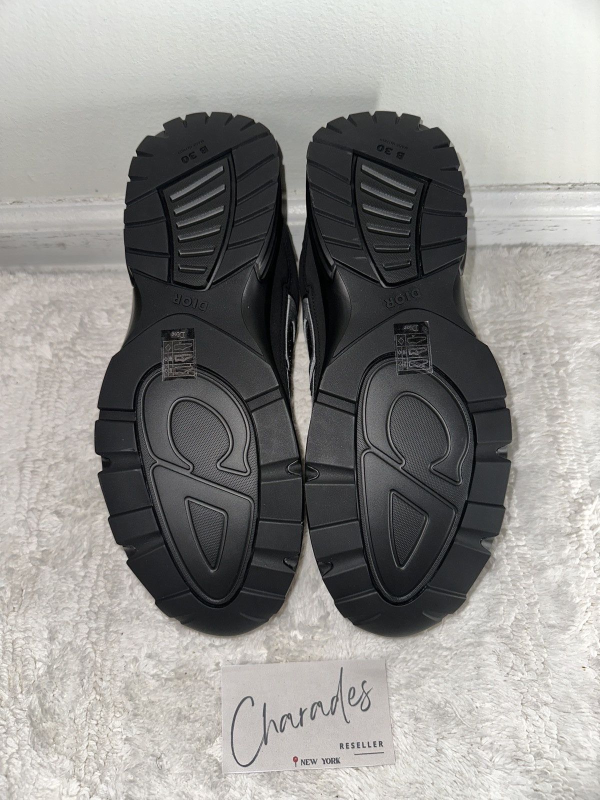 Dior Dior B30 Triple Black Size US 12 / EU 45 - 8 Thumbnail