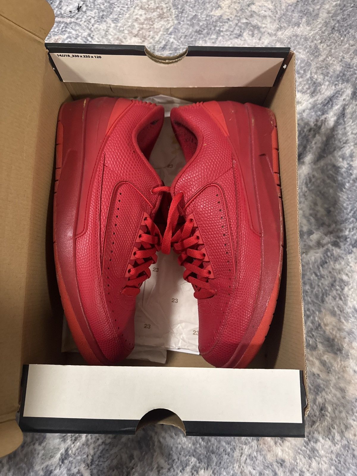 Jordan Brand Air Jordan 2 “Gym Red” Size US 9.5 / EU 42-43 - 5 Thumbnail