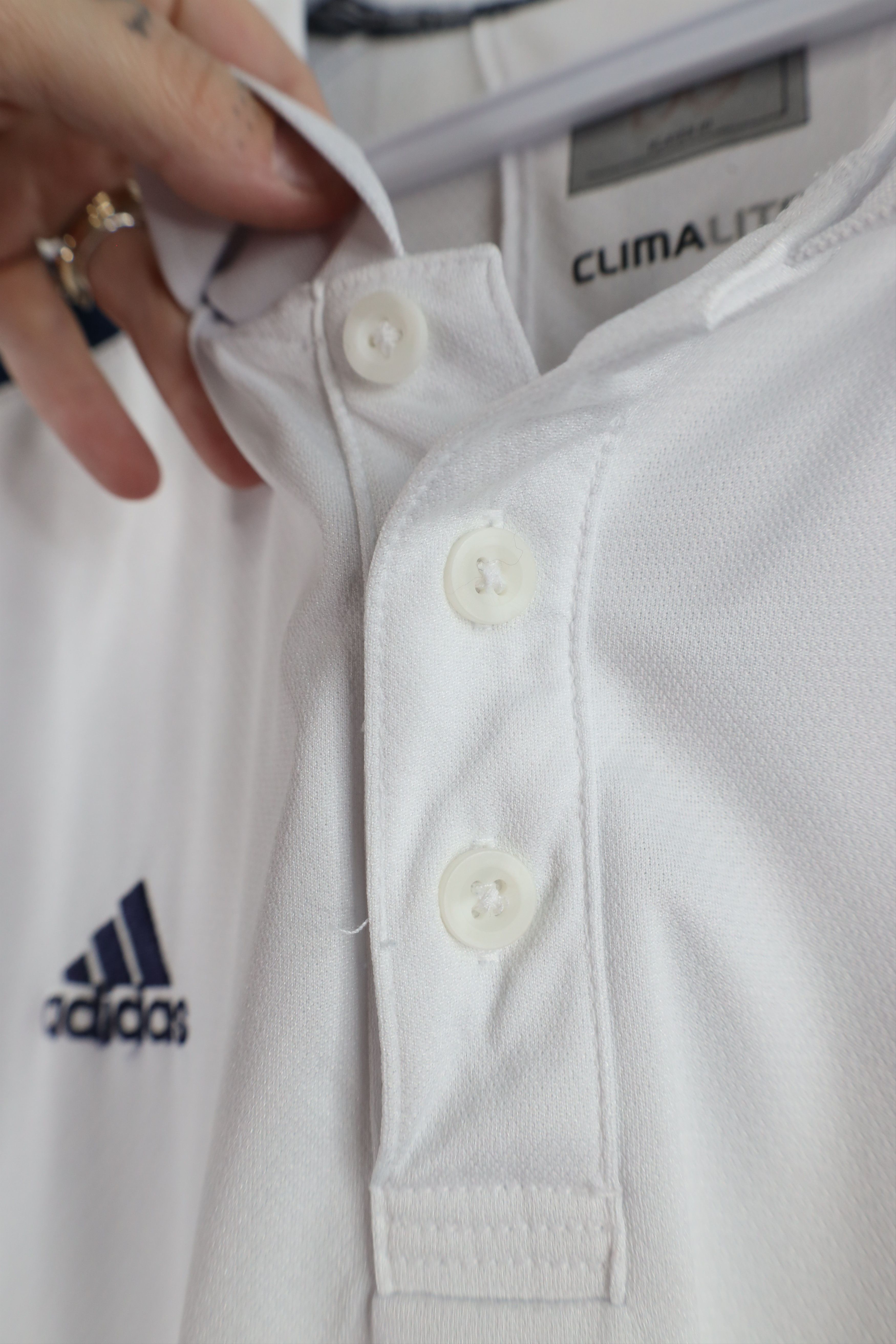 Adidas × Vintage Adidas Notre Dame Football 2013 National Championship Polo Size US L / EU 52-54 / 3 - 9 Thumbnail